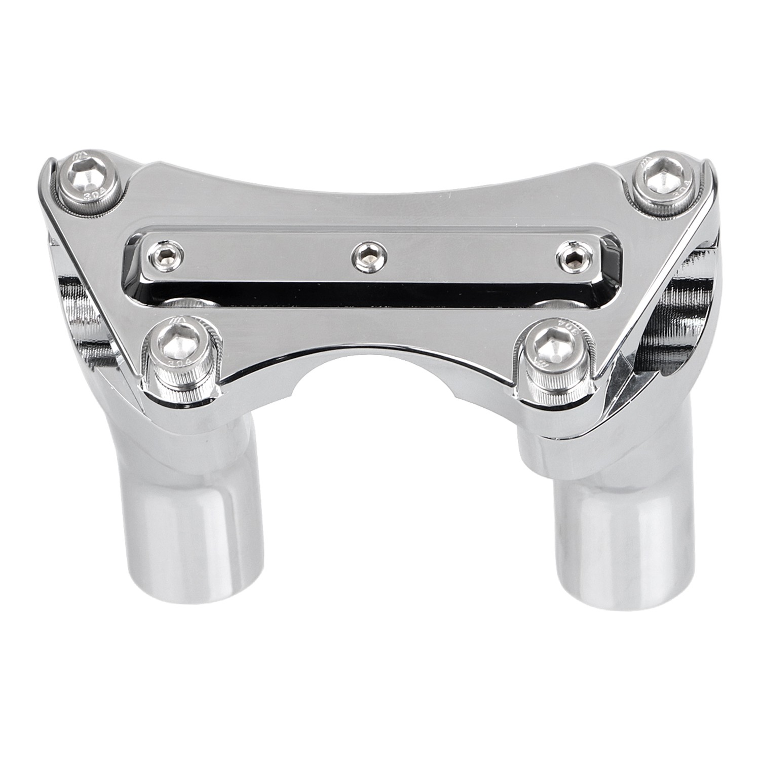 3.5" Pullback Aluminum Handlebar Riser Top Clamp For Harley Dyna Fat Boy FLSTF