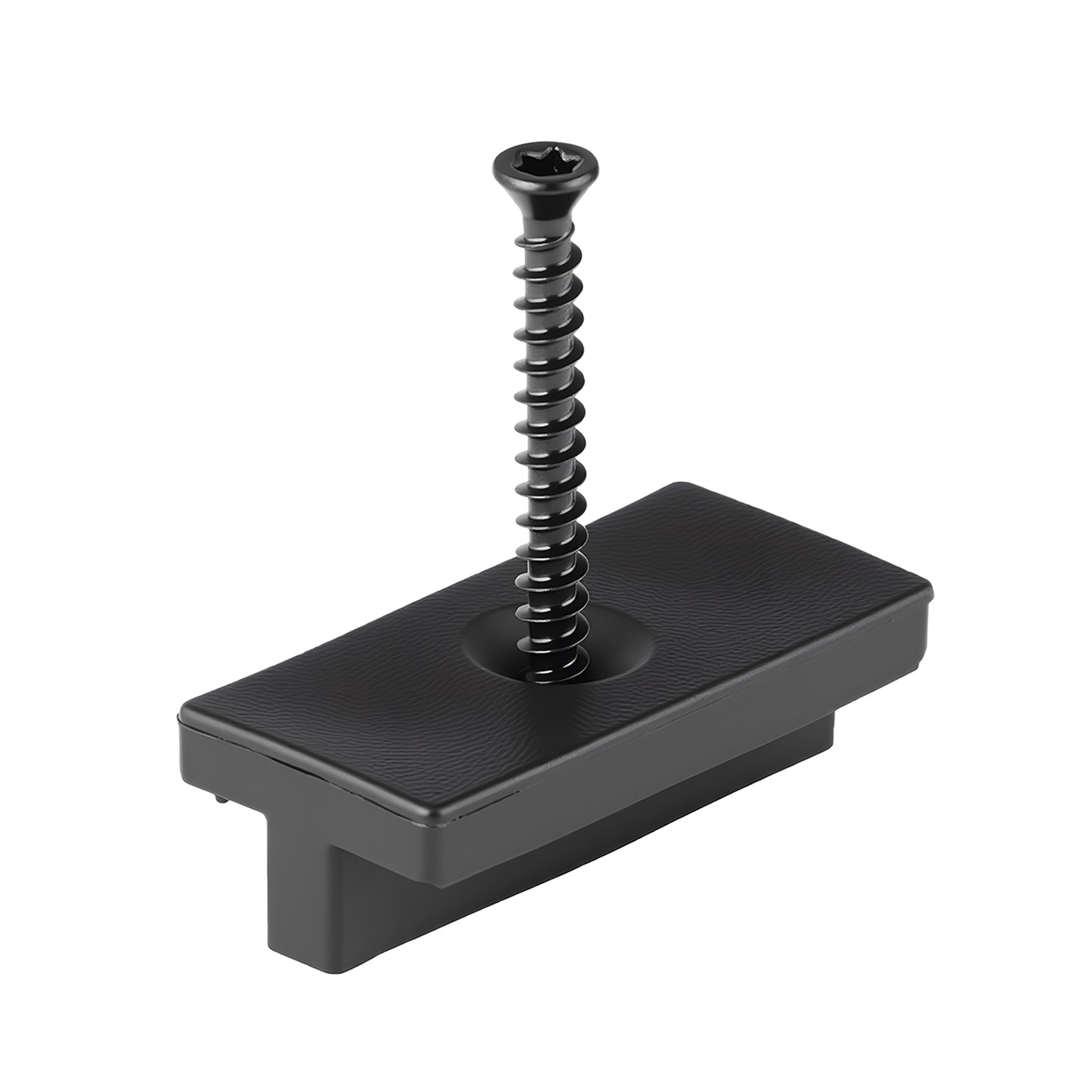 VEVOR 500PCS Hidden Deck Fasteners for Composite Decking Universal Clips Black
