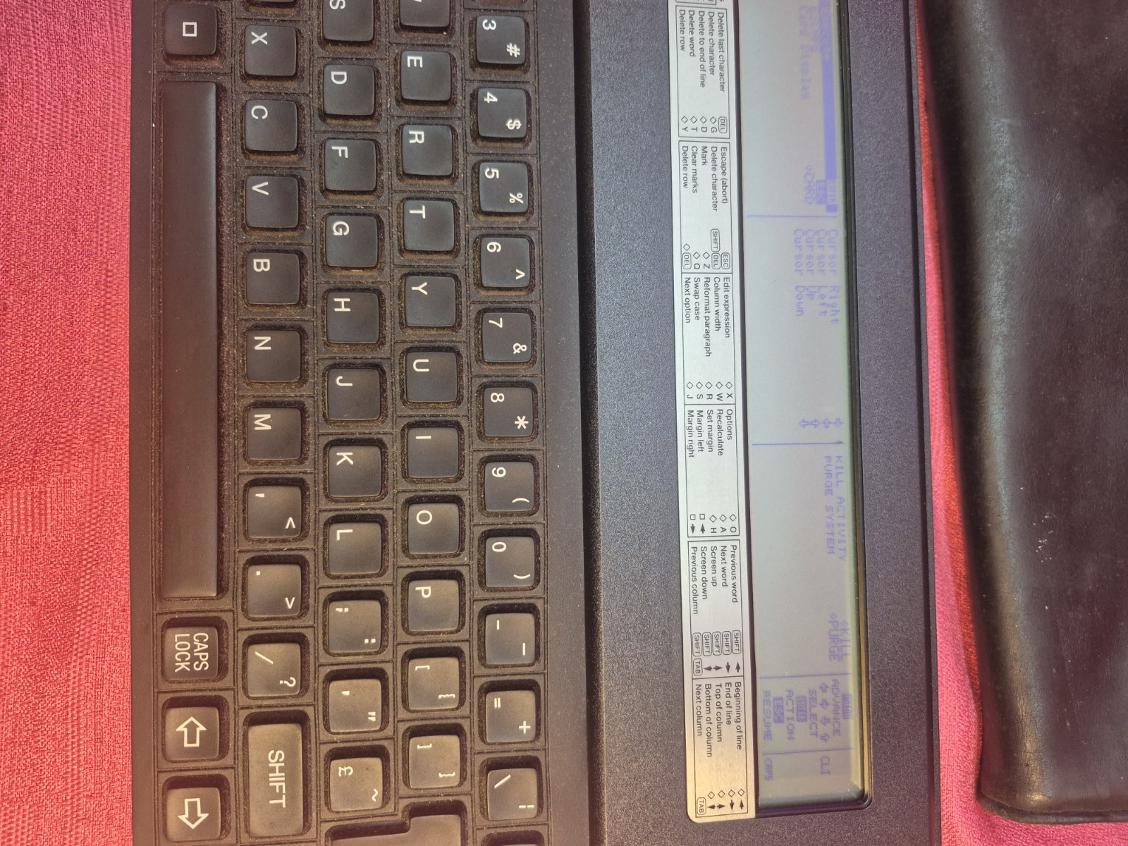 Vintage Cambridge Computer Z88 Portable Laptop Notebook Tested Working Sinclair