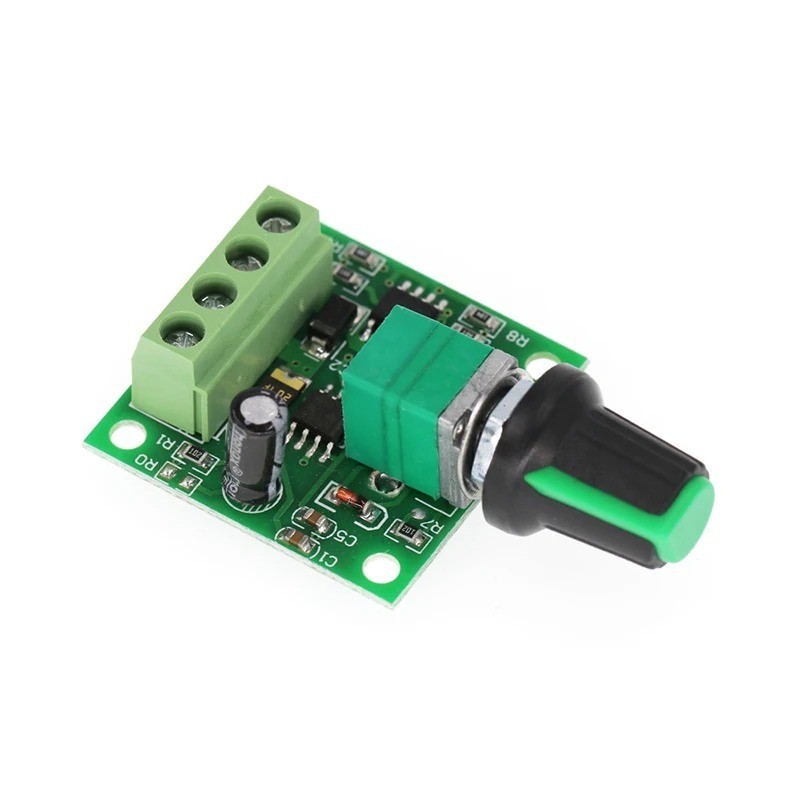 DC Motor Speed Controller PWM 1.8V-12V 2A Variable Speed Regulator