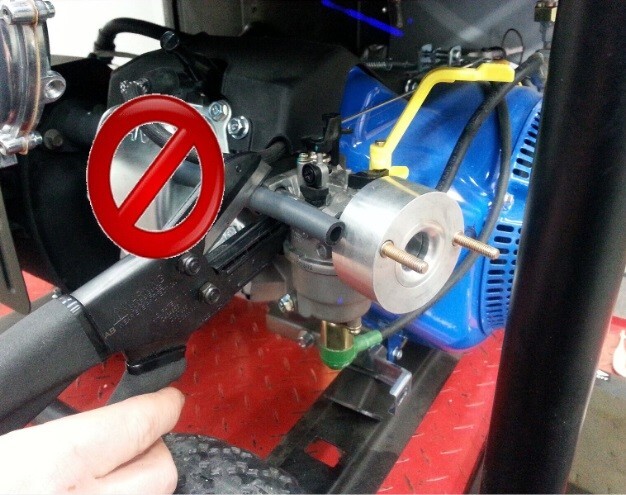 Honda EU3000 Propane Natural Gas Tri-Fuel EU3 Generator Snorkel Conversion Kit
