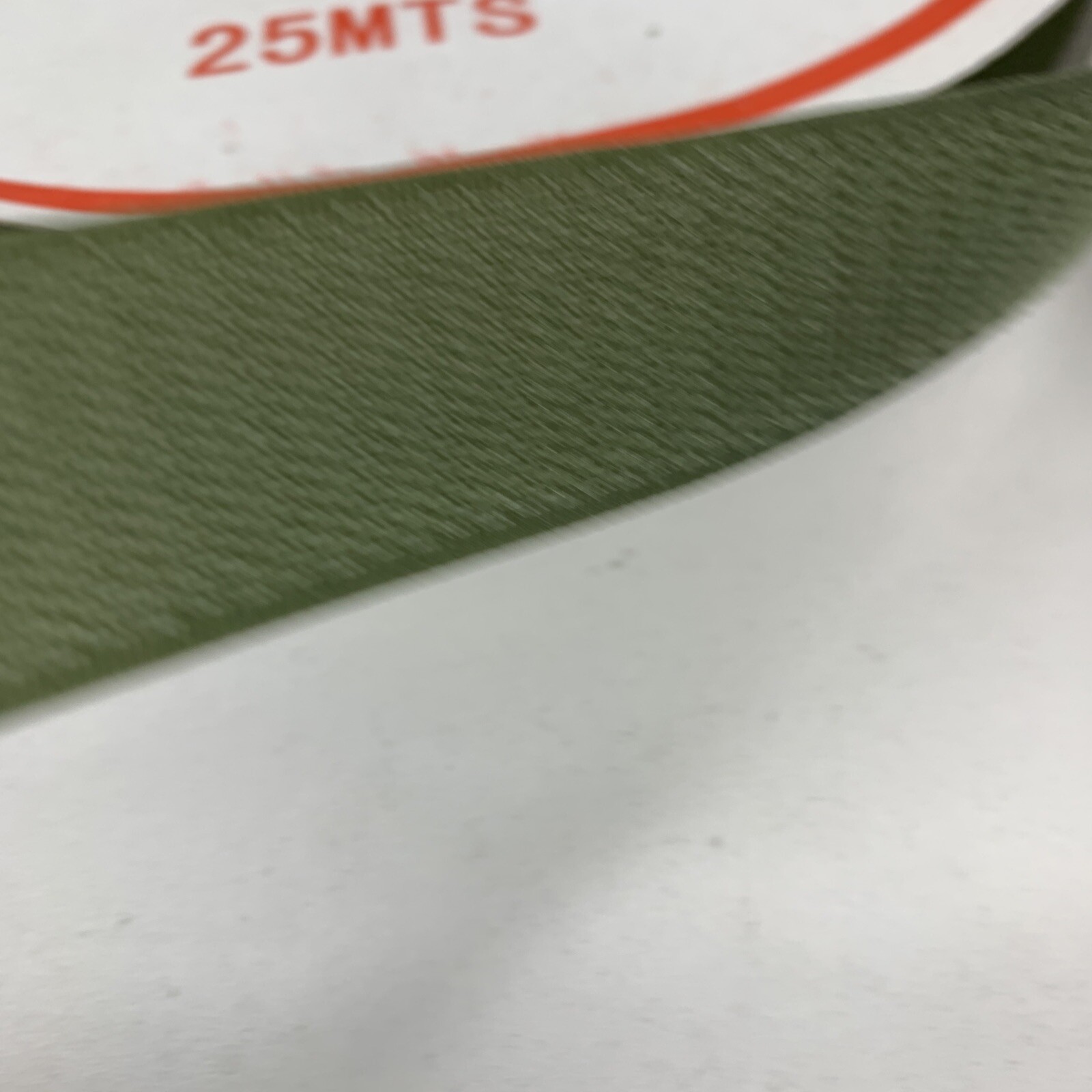 Hook & Loop 25MTS Touch & Close Fastener Green 25mm Wide HOOK SIDE ONLY!