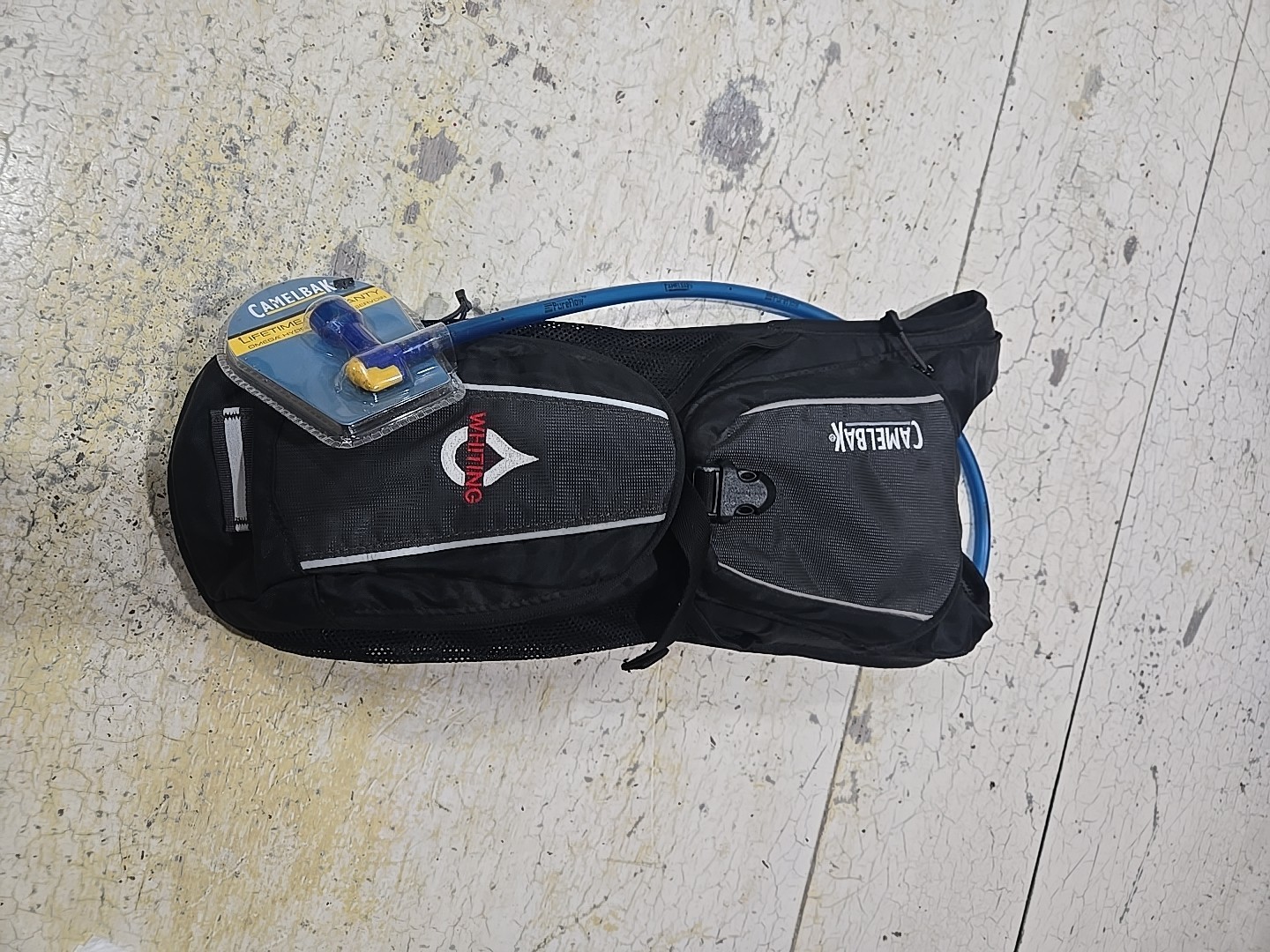 CamelBak Rogue Hydration Pack Gray New With Co Logo