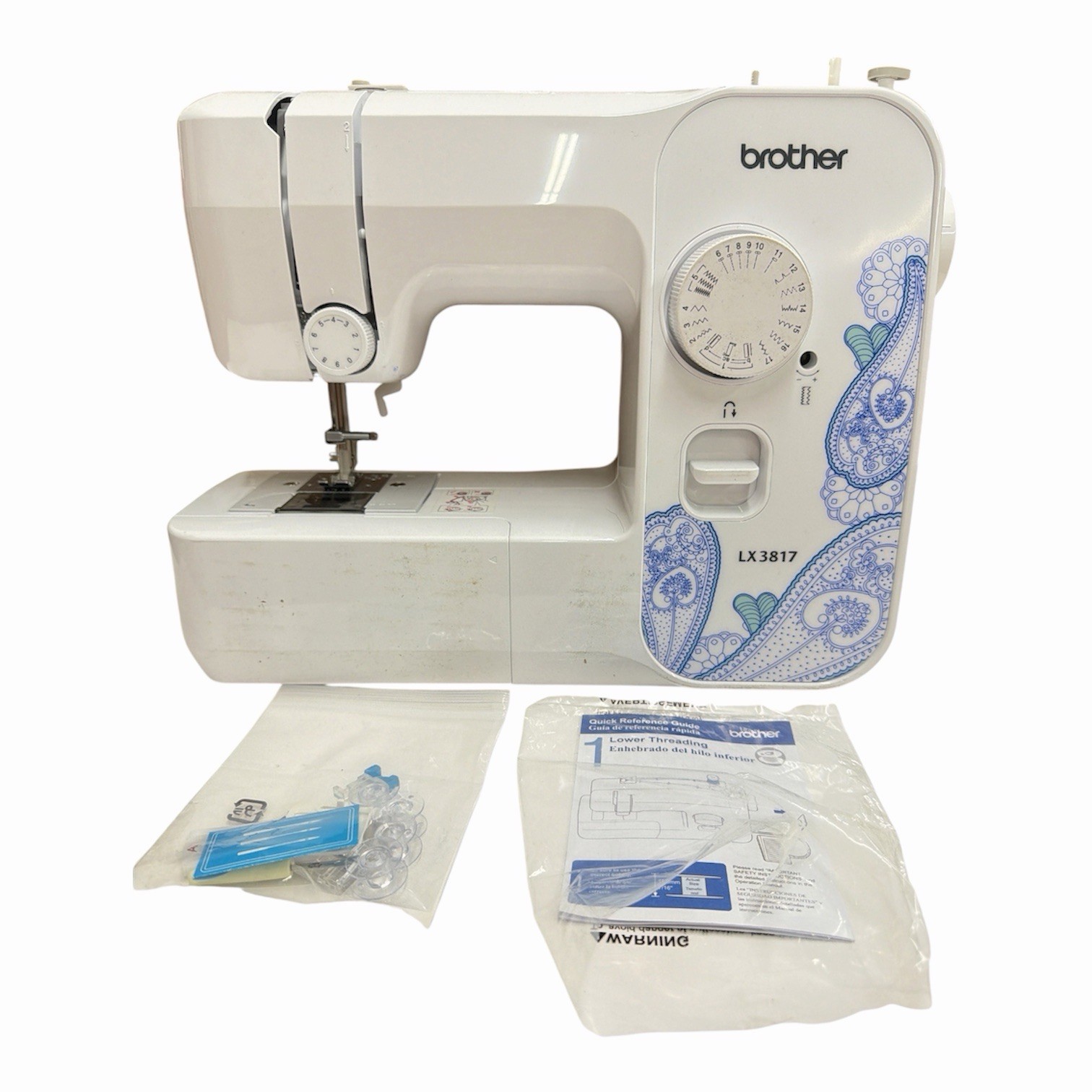 Brother LX3817 17-Stitch Full-Size Sewing Machine for Parts Only *AS IS*