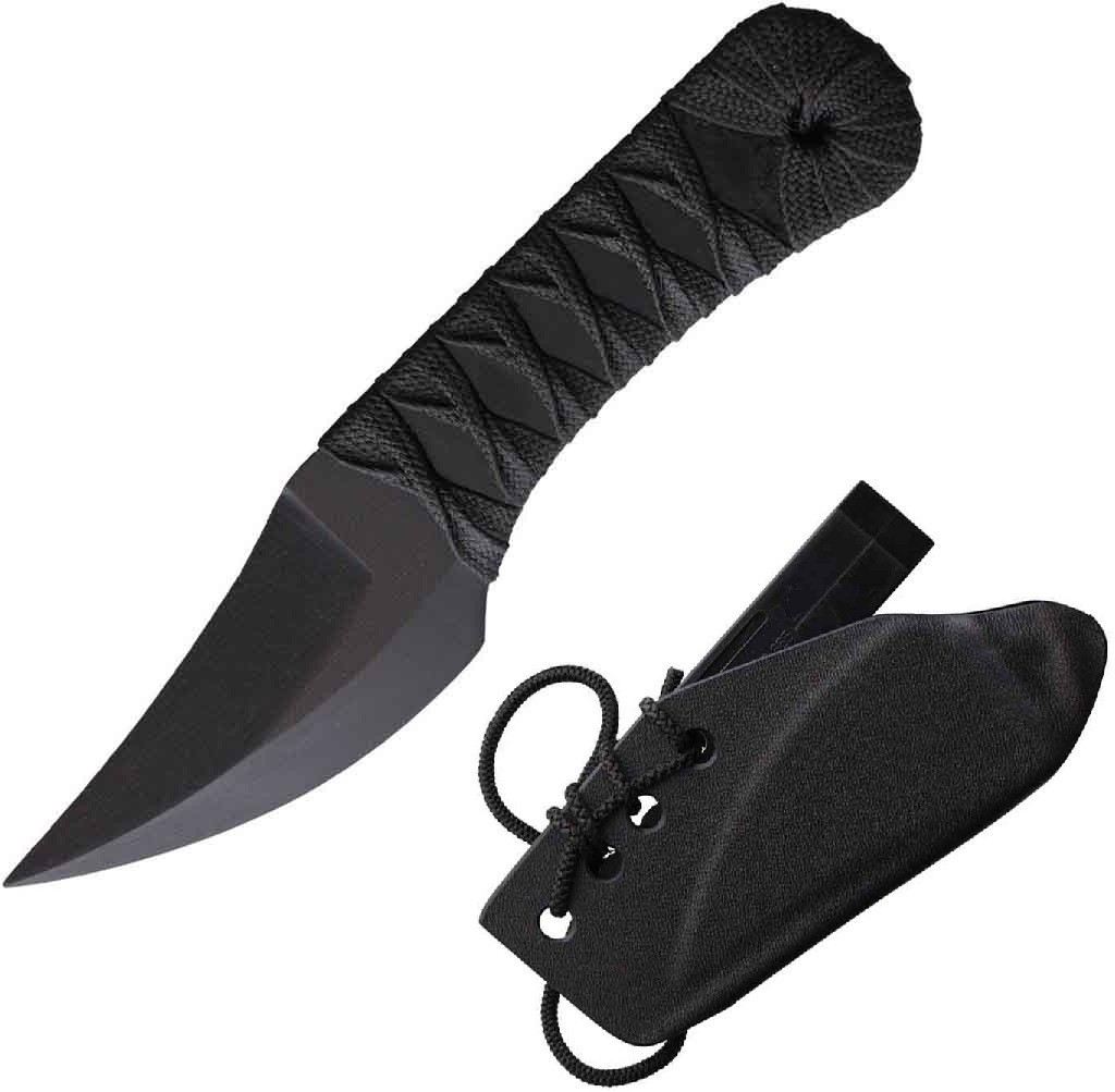 Revenant Corps Carrion Fixed Dagger 3.25" Black G10 Construction/Wrapped Handle