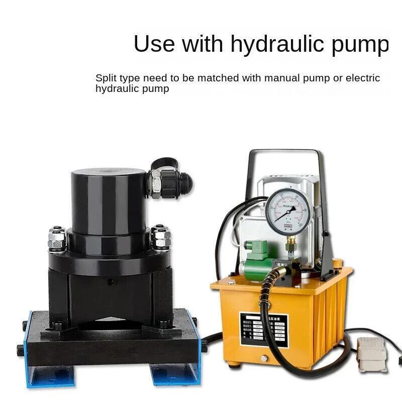 Hydraulic Angle Iron Chamfering Machine Angle Steel Cutting Machine 2 in 1