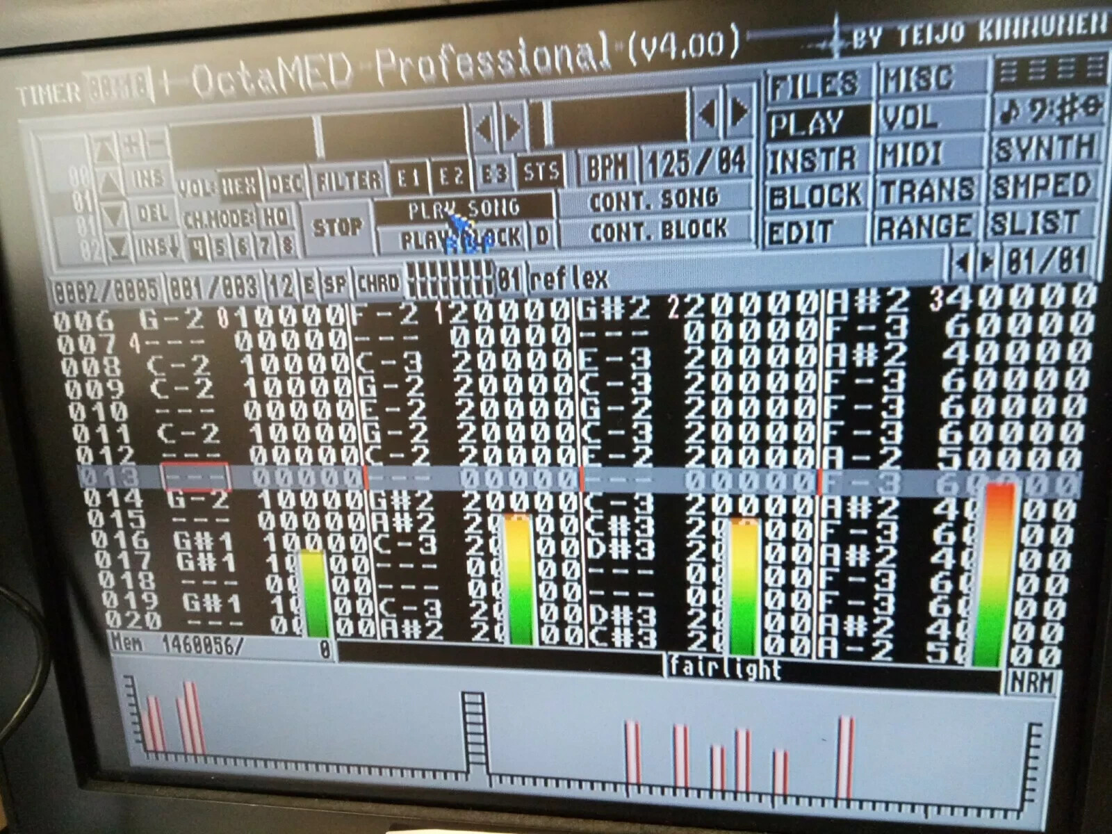 OctaMED Pro 4.0 for Amiga. All models | Tracker Sequencer Disk