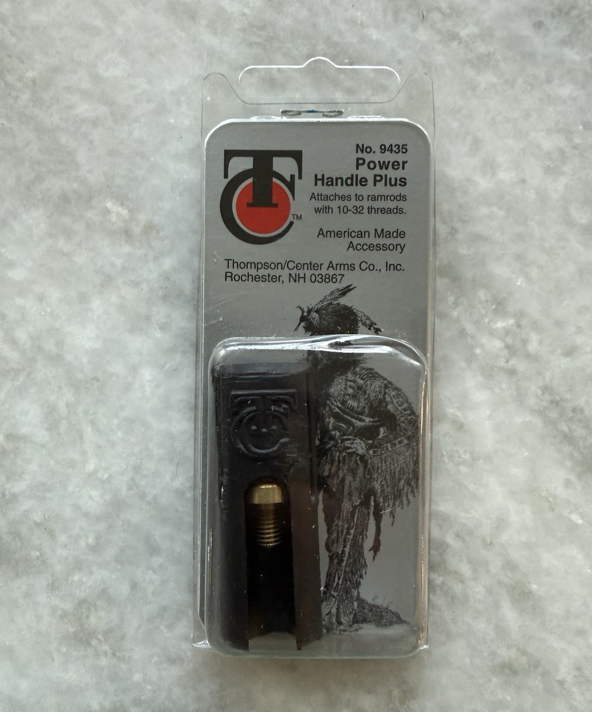 Thompson/Center Arms Power Handle Plus Black Powder Rifle, Black, No. 9435