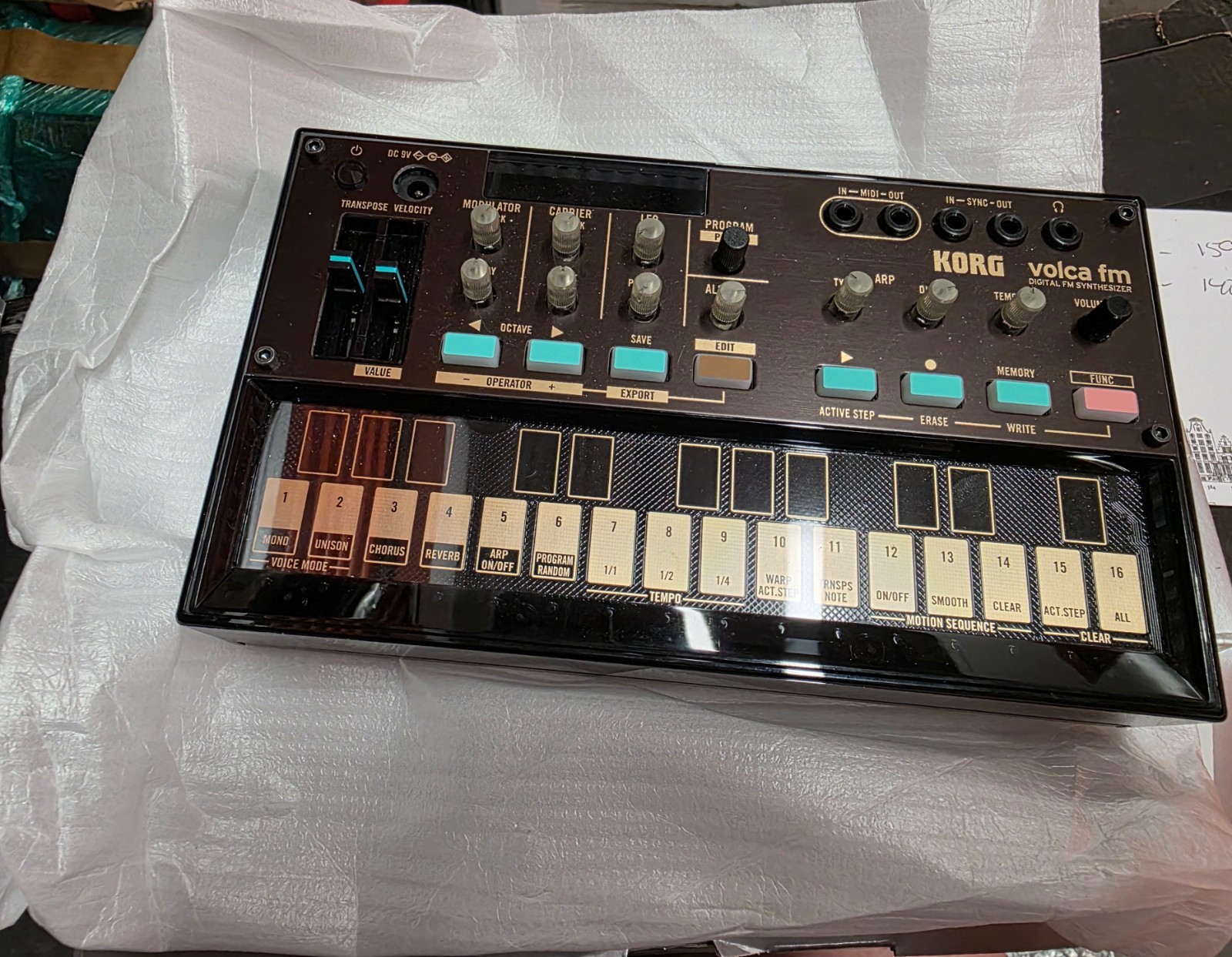 Korg Volca FM2 Synthesizer with Sequencer - Black