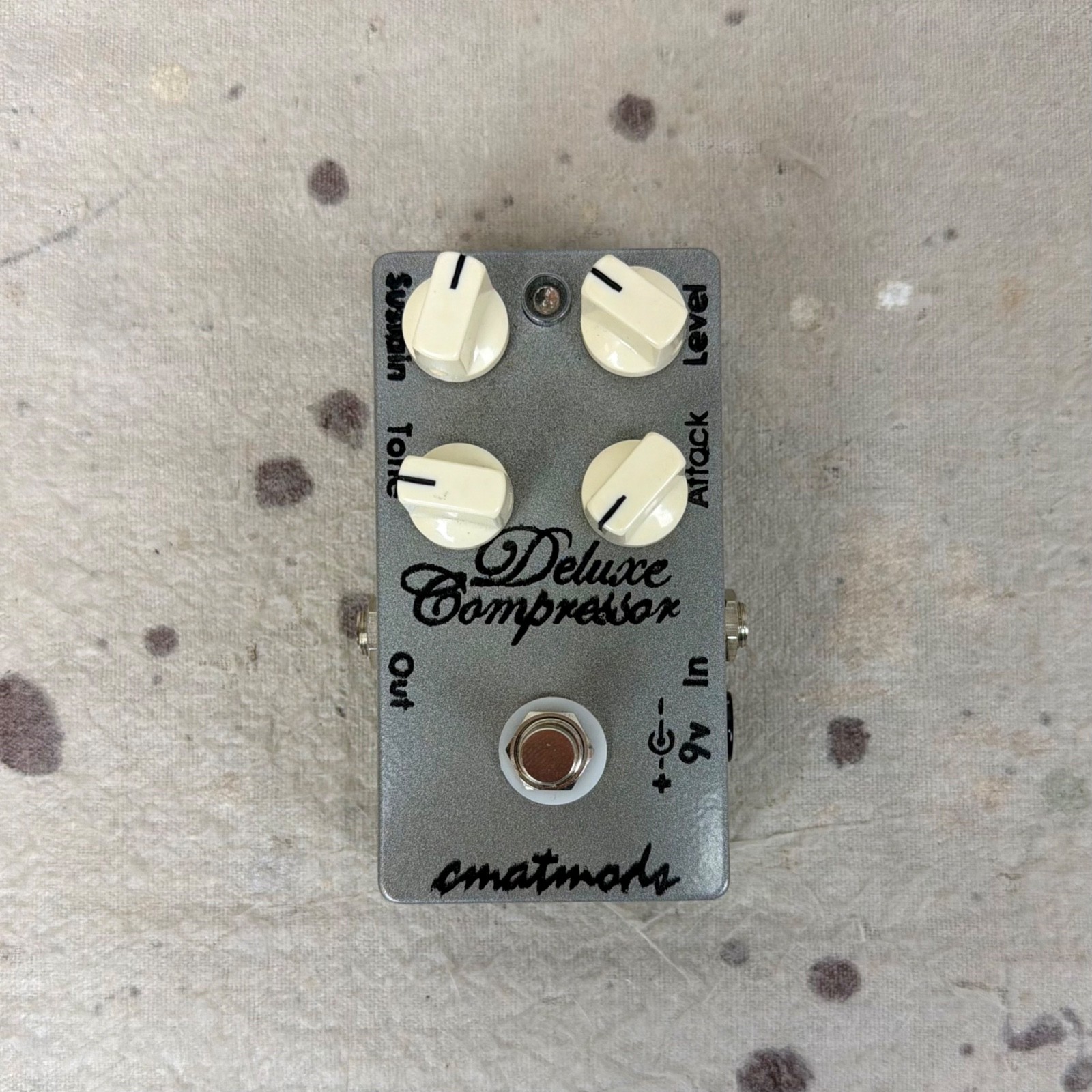 Used CMATMods Deluxe Compressor Guitar Effects Pedal w/Box