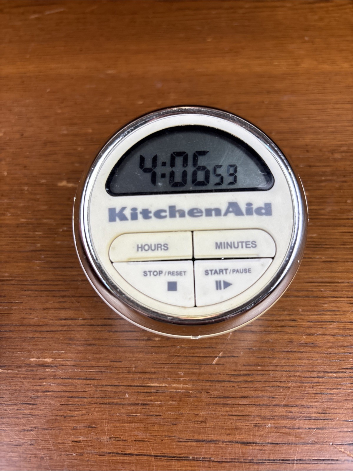 KitchenAid Digital Kitchen Timer Hours Minutes Start Pause Reset Counter TESTED