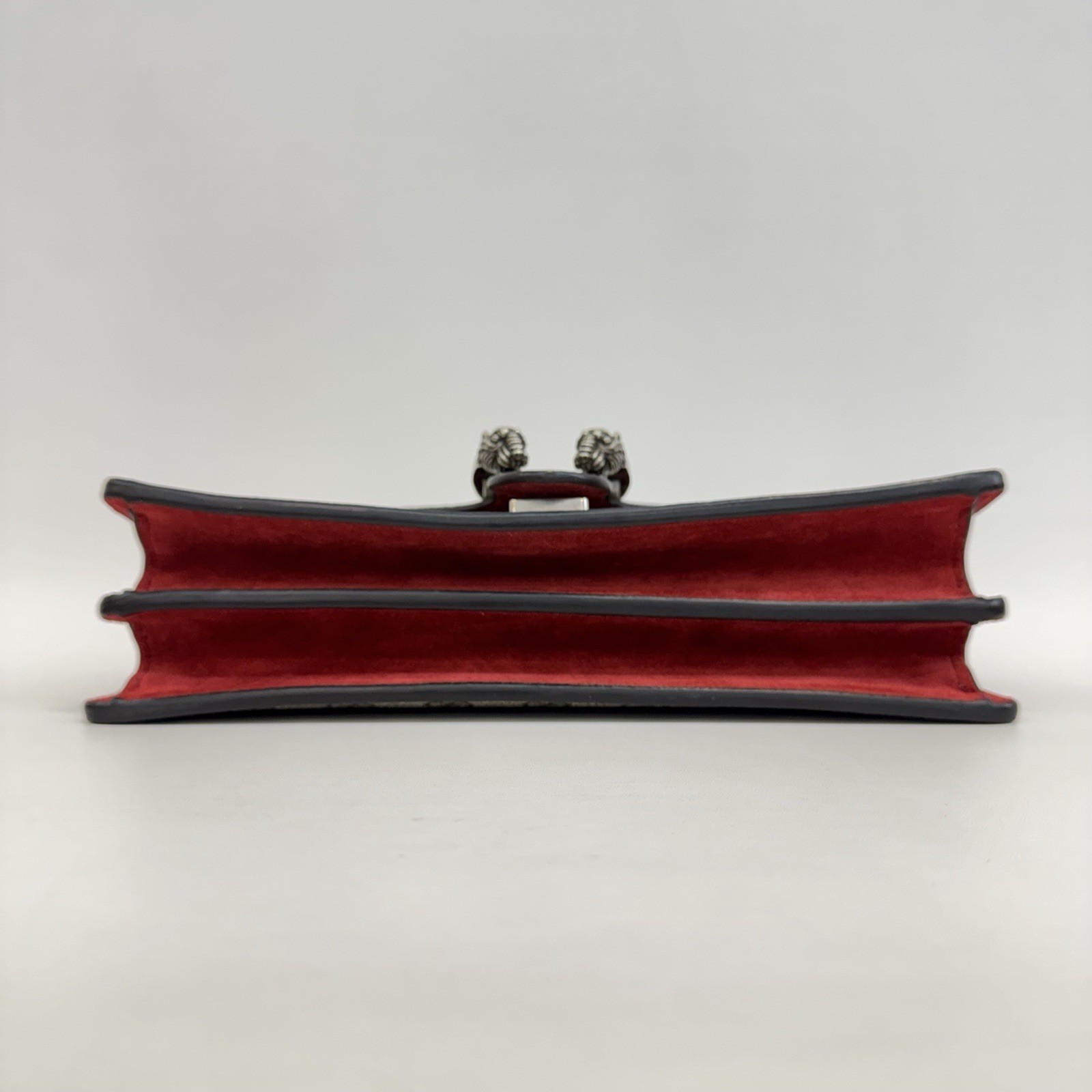 Gucci Dionysus Monogram Red Mini Chain Shoulder Bag