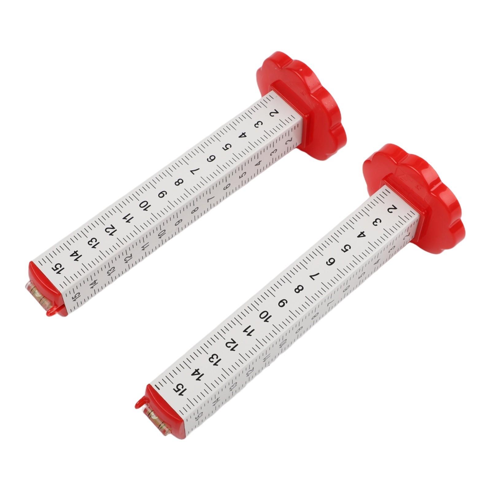 2pcs Ceiling Leveling Ruler Equal Height Ruler Gradienter Lay Floor Tiles Tools