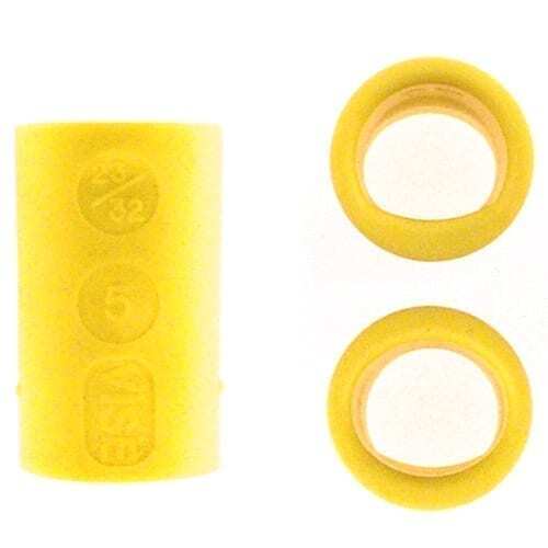 Vise Grip Oval/Power Oval Bowling Finger Inserts | Clear | 10 Pack + Glue