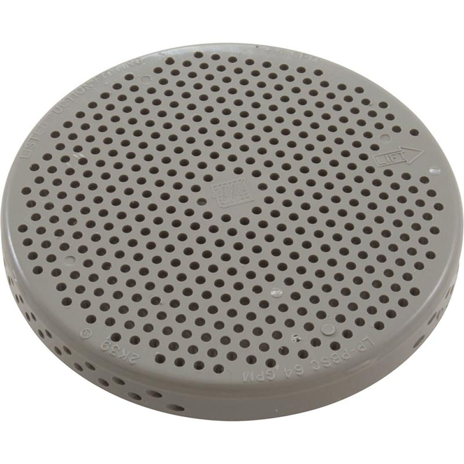 Lo-Pro Suct Cover & Snap Catch Assembly - Gray