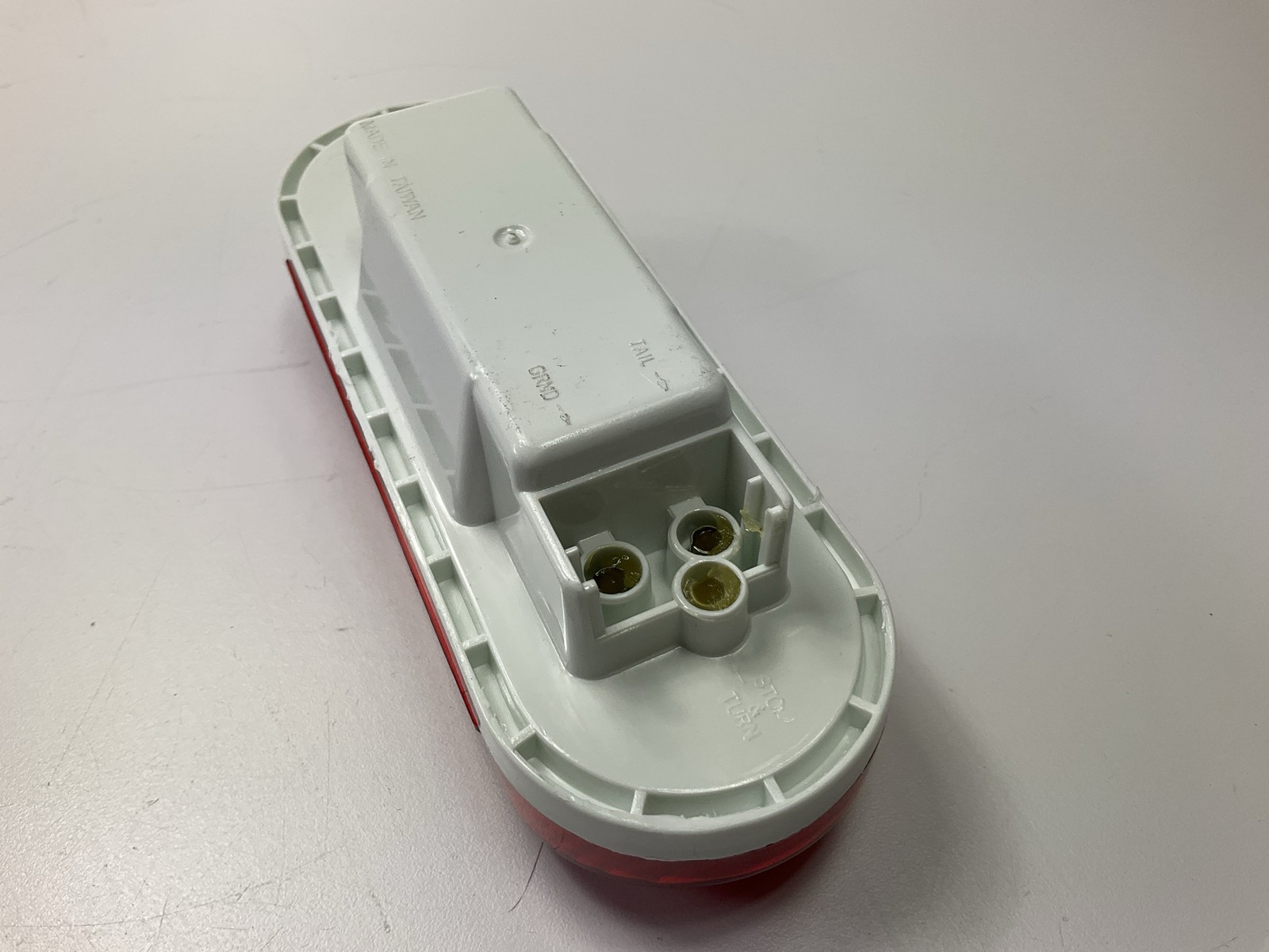 Optronics ST70RBP 6" Oval Red Stop / Turn / Tail Light Trailer Lamp