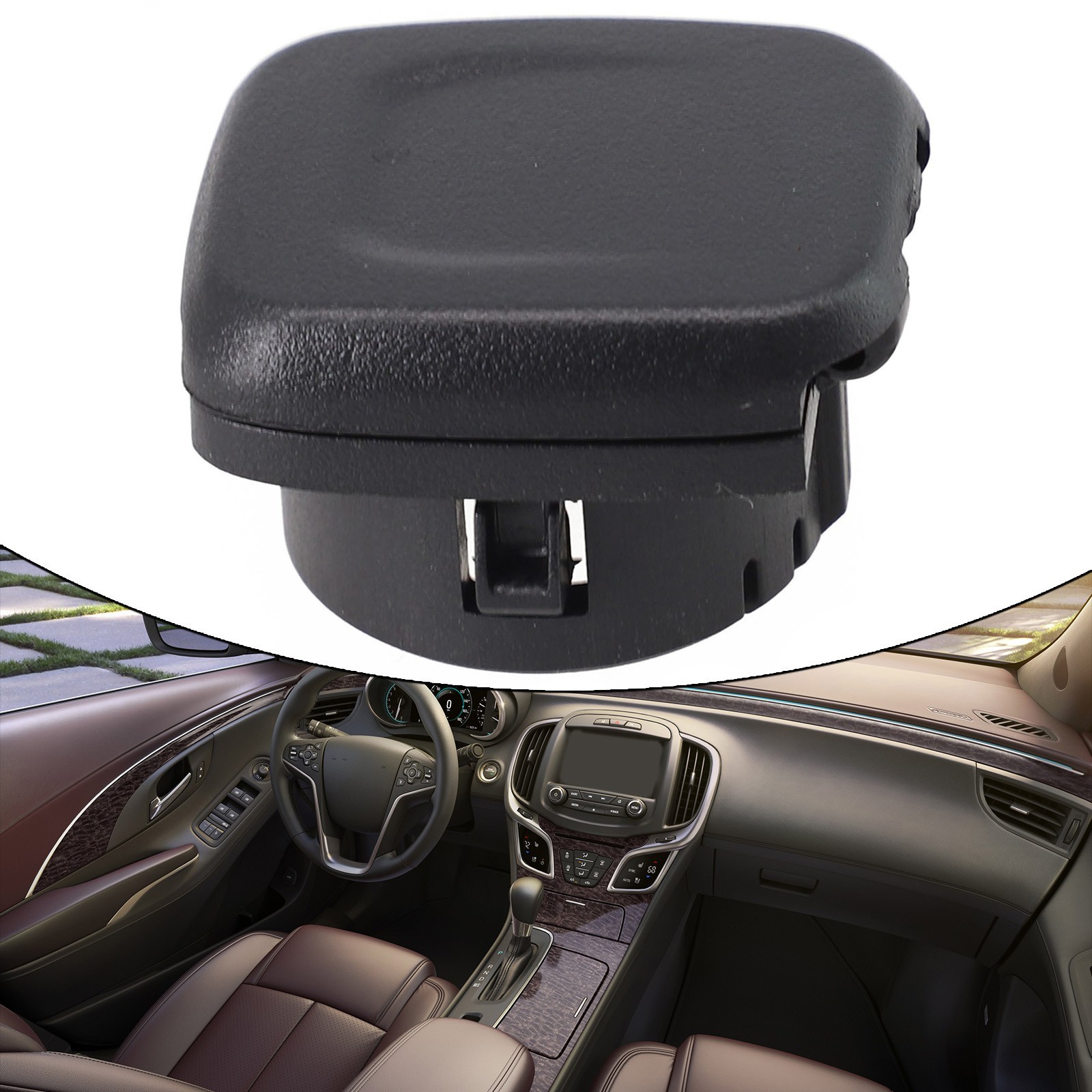 1PCS For Buick For Chevrolet Accessory Power Outlet Receptacle Cover 13580621