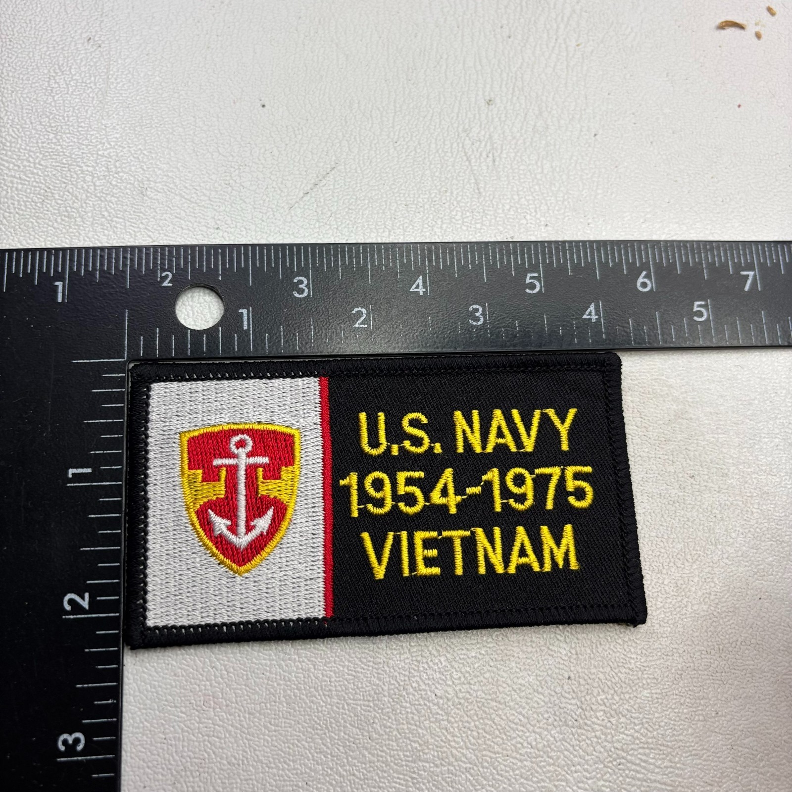 USN United States Navy 1954-1975 VIETNAM Embroidered Patch Military 501W