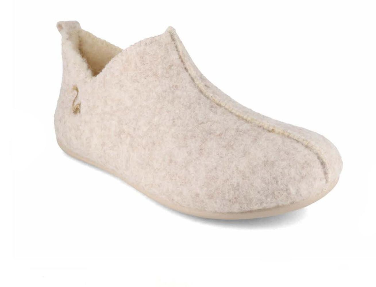 Thies Women Slippers 'Love', beige