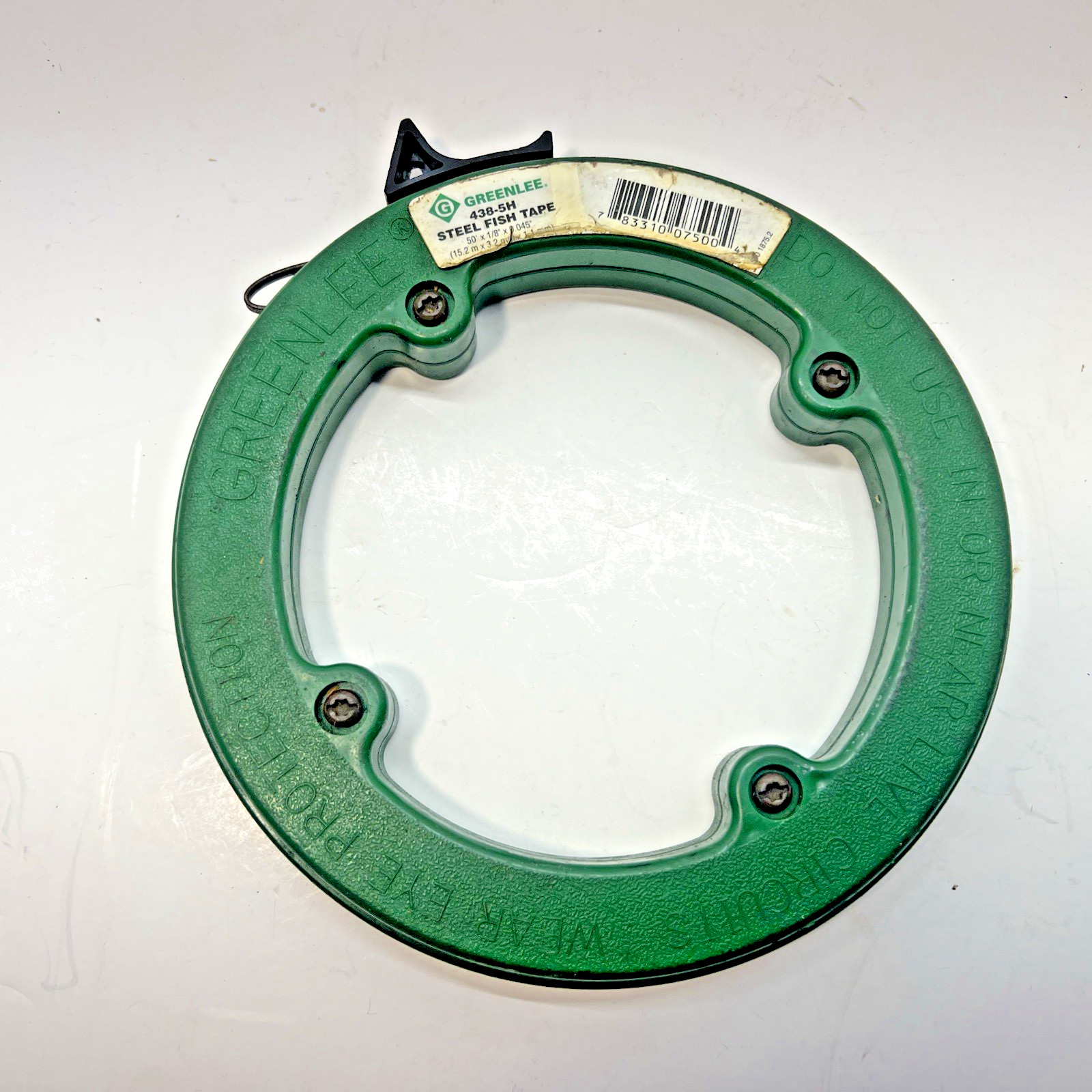 GREENLEE Steel Fish Tape 438-5H, 50 x 1/8
