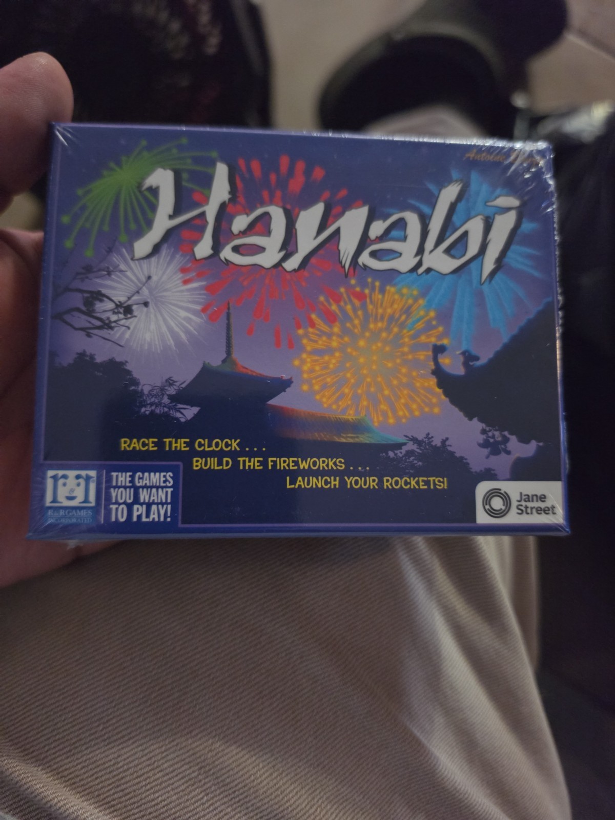 Hanabi Fireworks Card Game Antoine Bauza R&R Games 2017 NEW Sealed 2-5 Players