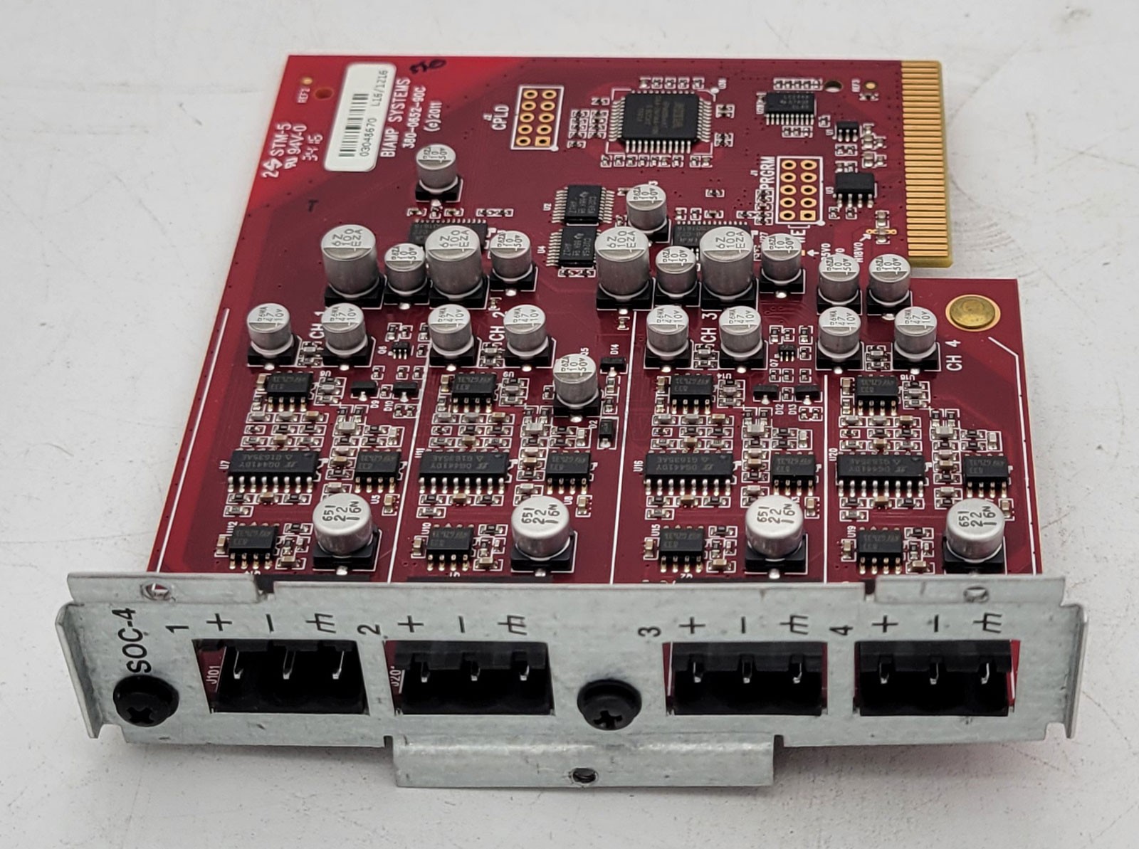 BIAMP Systems Tesira 380-0652-90C SOC-4 Interface Module