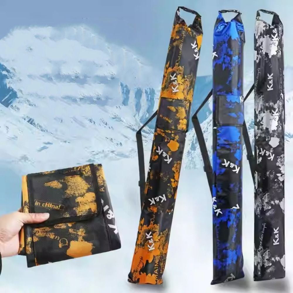 128cm Folding Fishing Bag Waterproof Fishing Rod Fishing Tackle Storage Bag