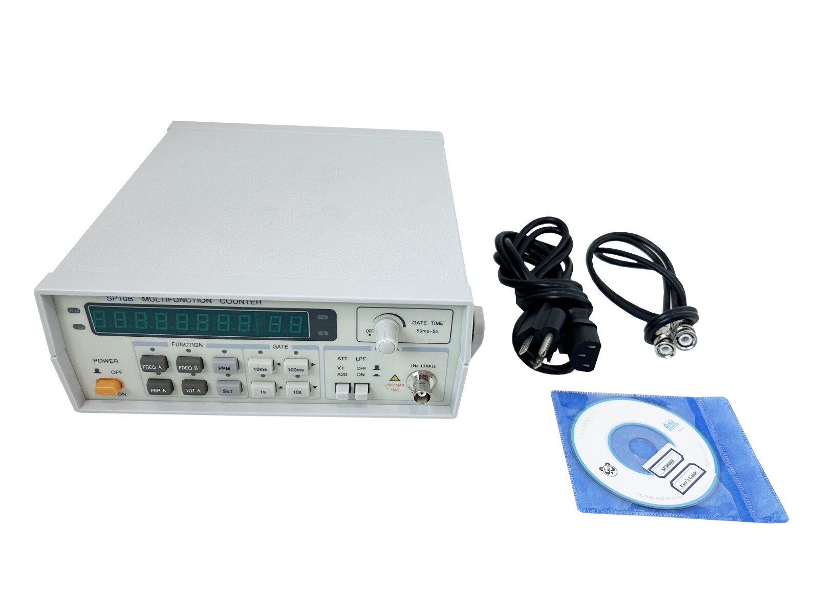 Multi-function Counter Frequency Cycle Count Self-Calibration PPM 1Hz-10MHz
