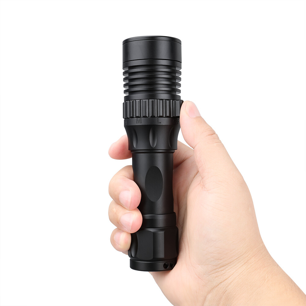 Trustfire DF007 Diving Flashlight Underwater 100m Photography video light Torch