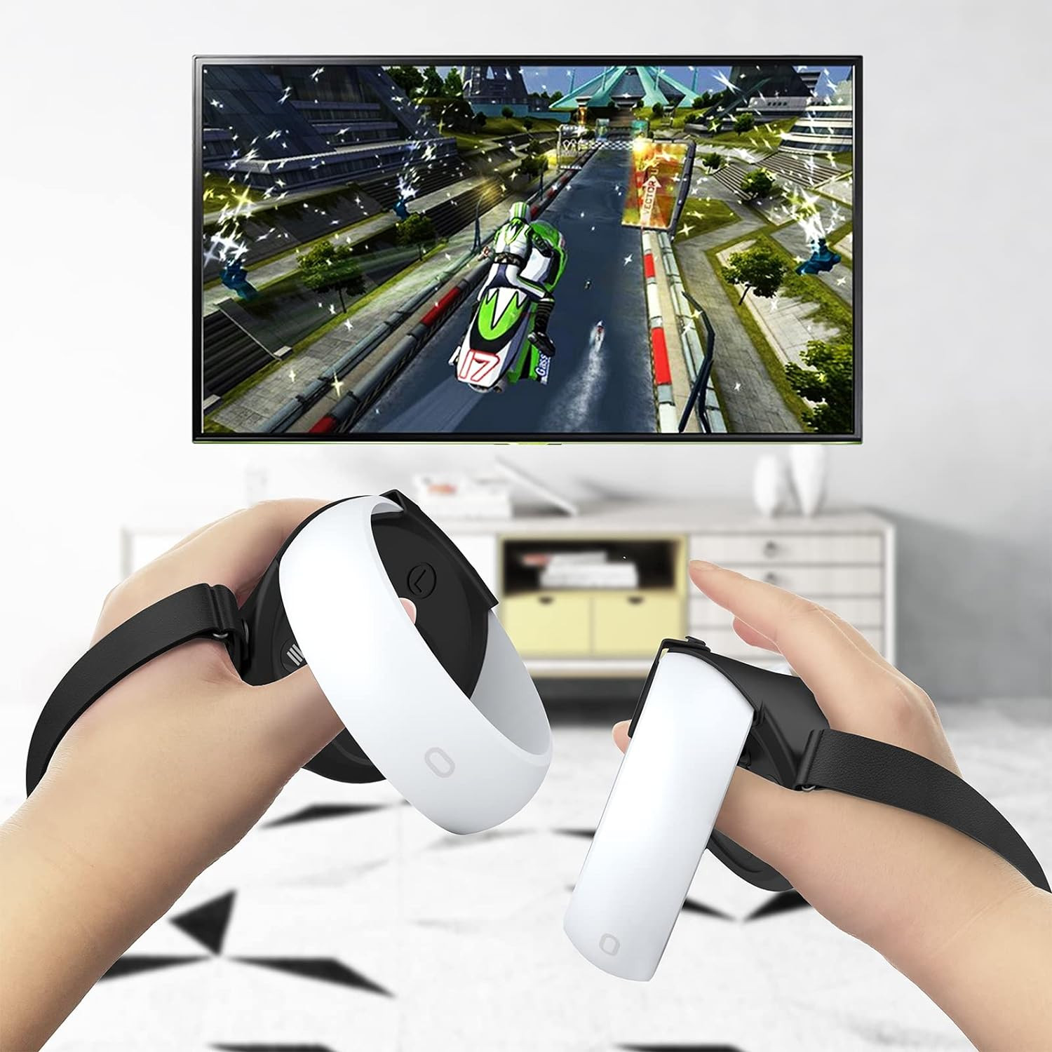 Controller Grip for Oculus Quest 2 Accessories Grips Cover for VR Touch Controll