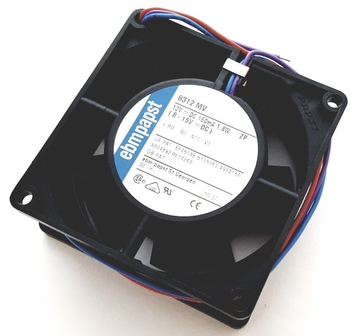 8312MV EBM-PAPST DC VARIOFAN TUBEAXIAL FANS 80MM 12V DC FAN