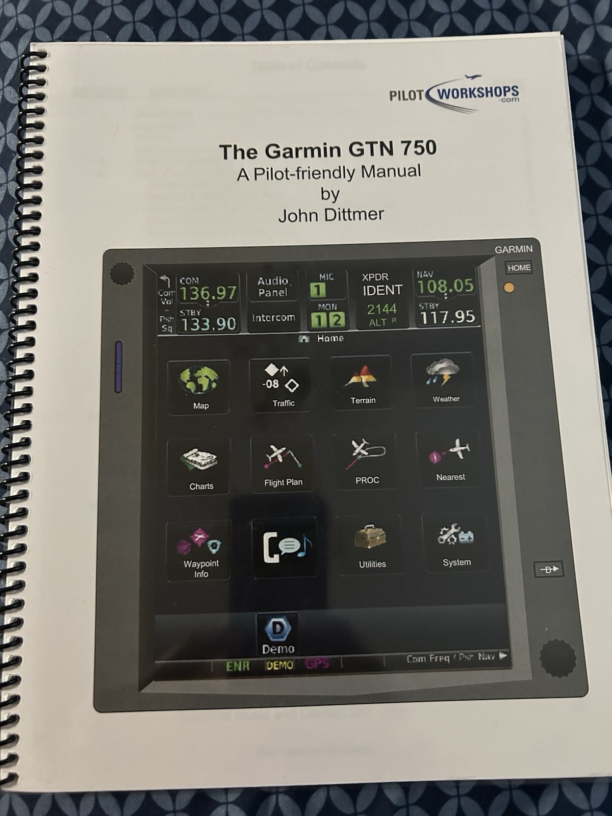 Pilot Workshops The Garmin G T N 750 A Pilot -friendly Manual