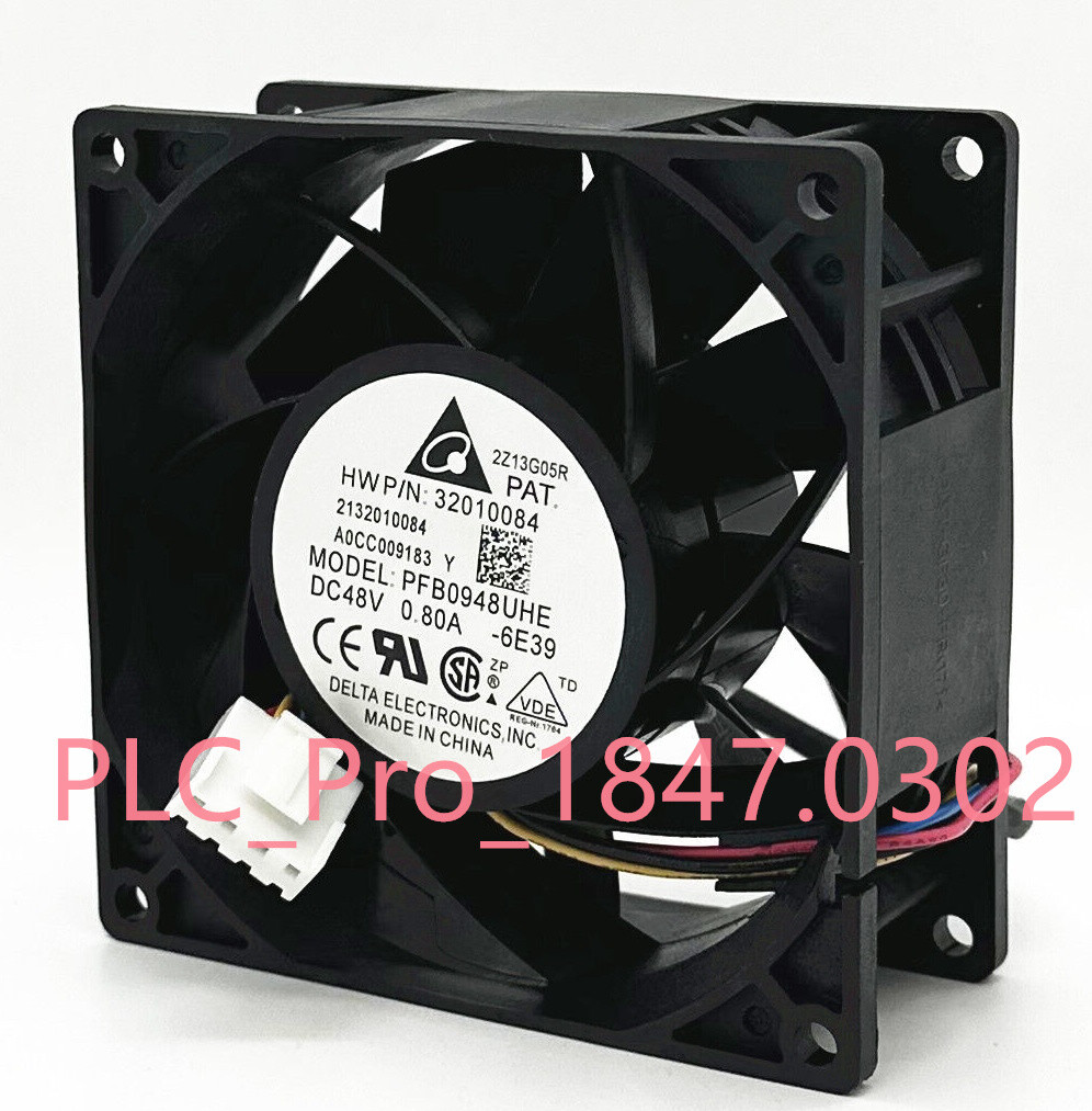 1PCS NEW Delta PFB0948UHE 48V 0.80A 9038 9CM 4pin large air volume fan Fast ship
