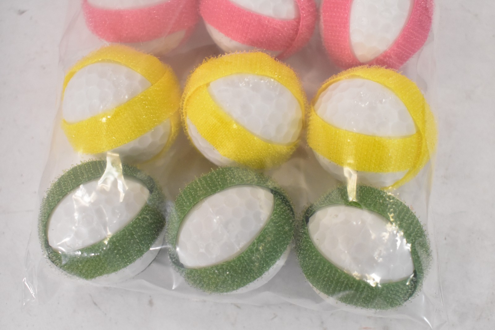Battle Golf Battle Balls 12 Pack Assorted Pack Multicolor Hook & Loop Straps