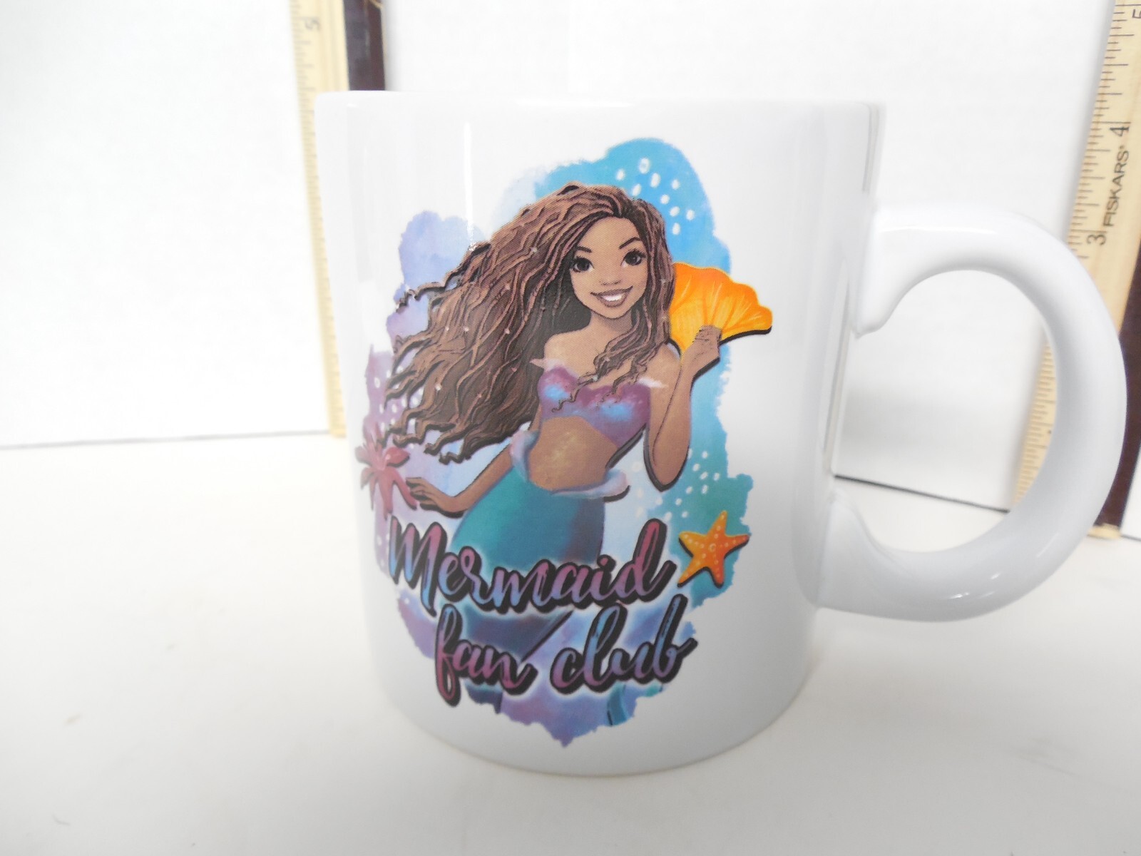 Disney  "Mermaid Fan Club"  Coffee/Tea/Hot Chocolate Mug 20 oz Halle Berry