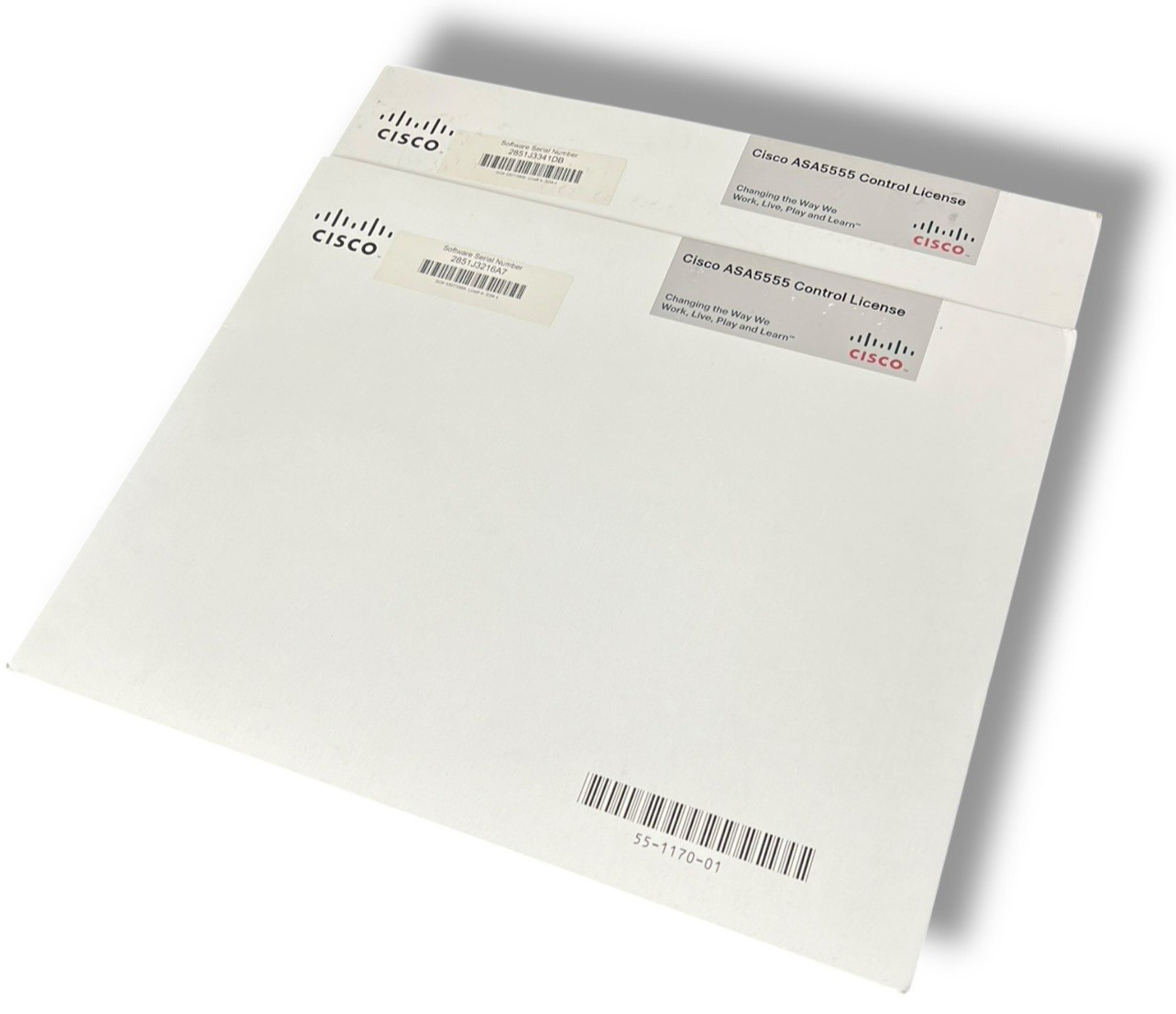 (LOT OF 2) (BRAND NEW) Cisco ASA5555 Control License 55-1170-01