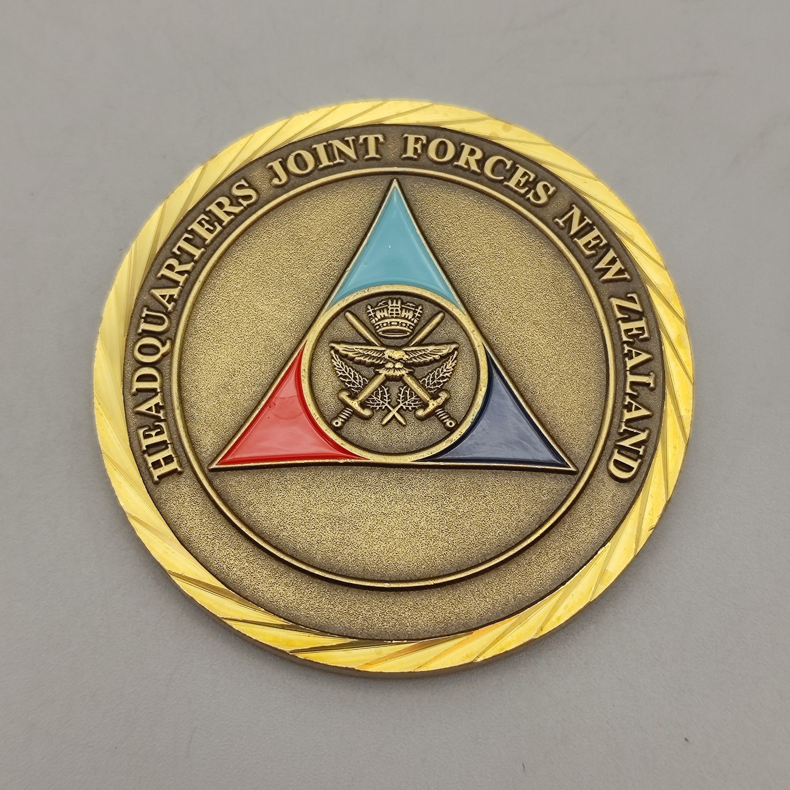 Headqu Rters Joint Forces New Zealand Challenge Coin
