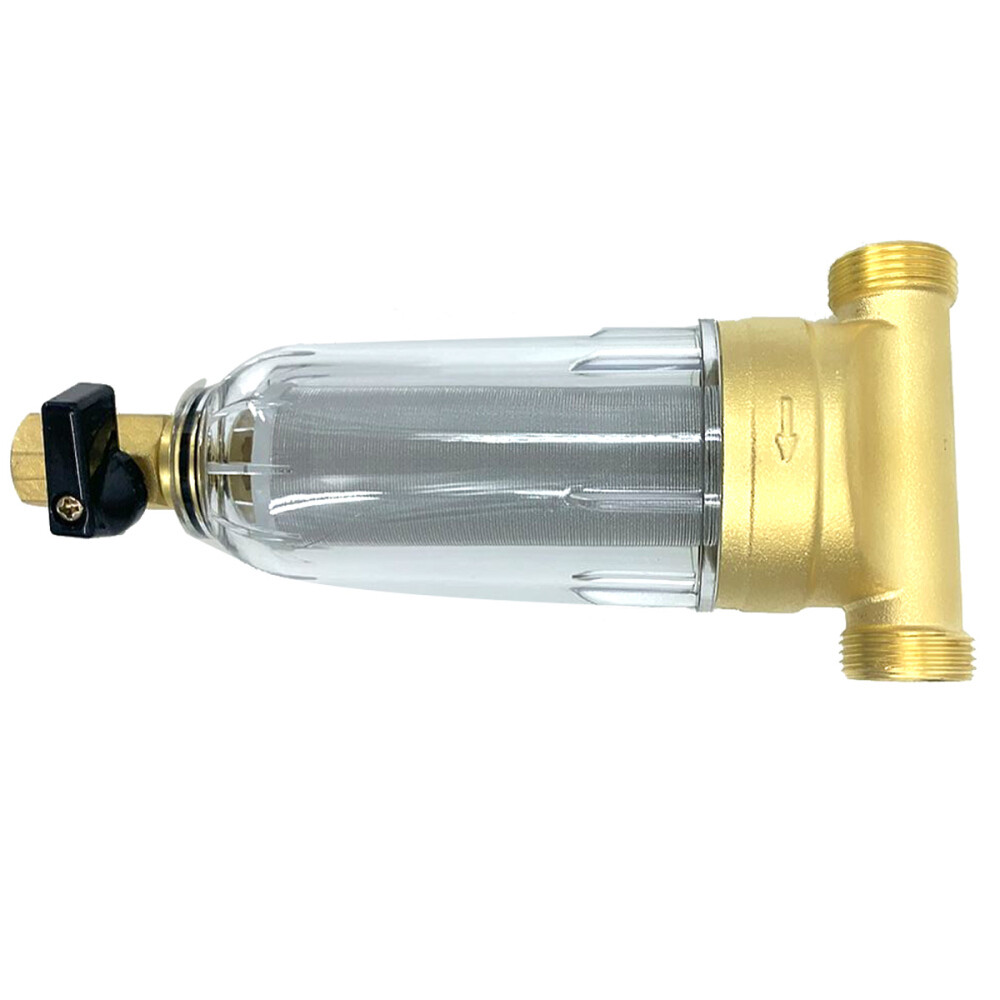 Whole House Spin Down Water Pre-Filter Sediment Water Filter Reusable