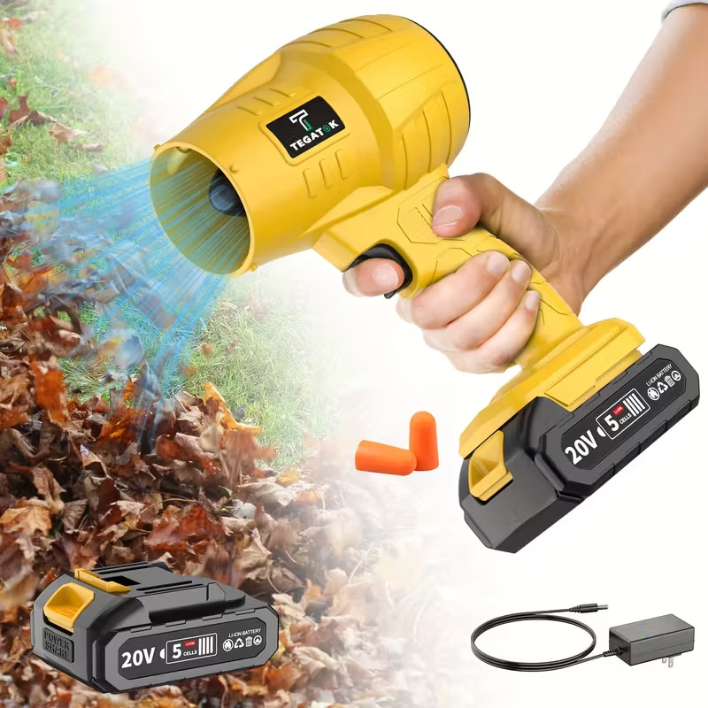 Electric Cordless Leaf Blower Handheld Portable Dust Cleaning Tool Lightweight