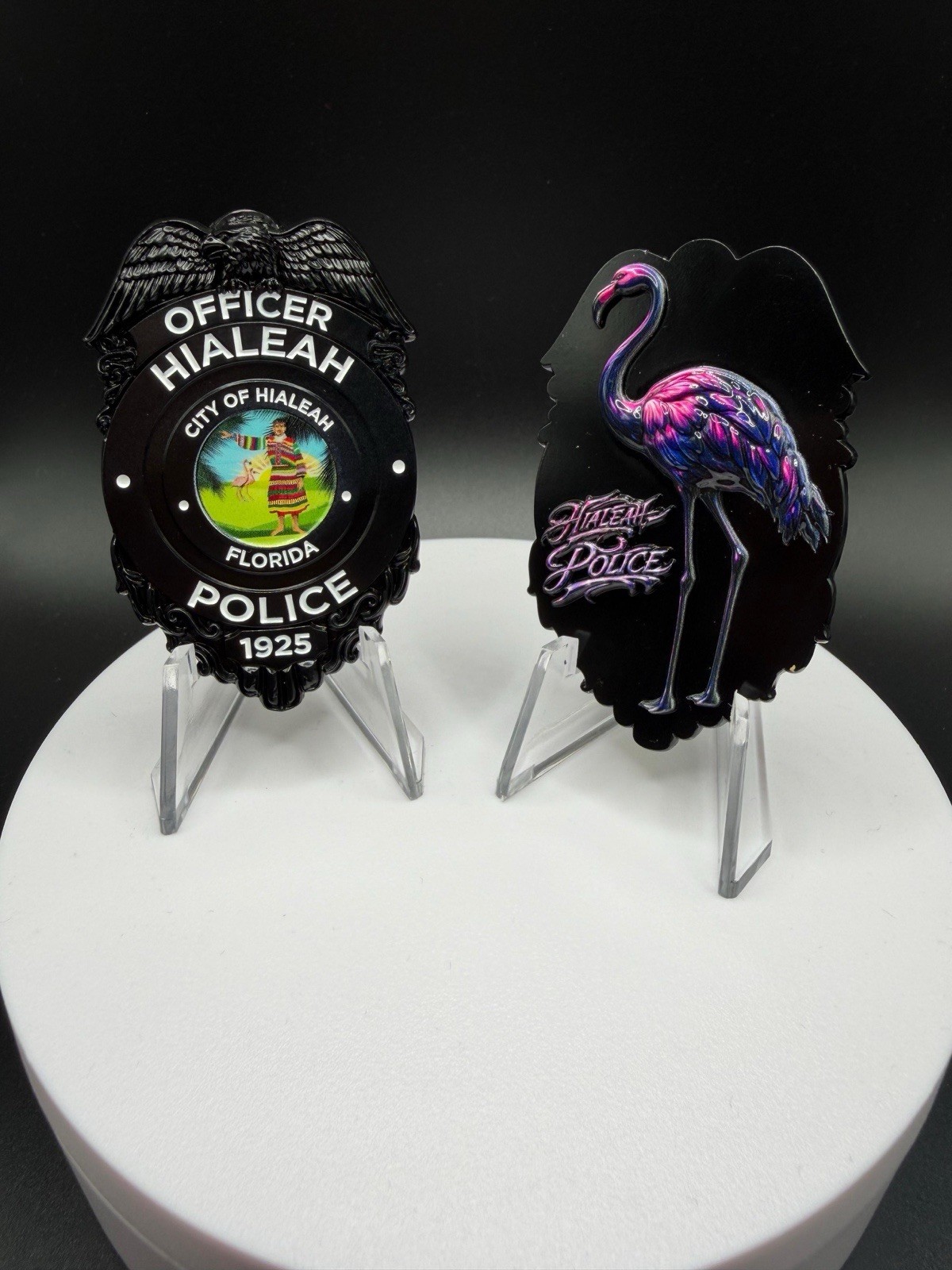 Hialeah Police Department “Flamingo” Challenge Coin