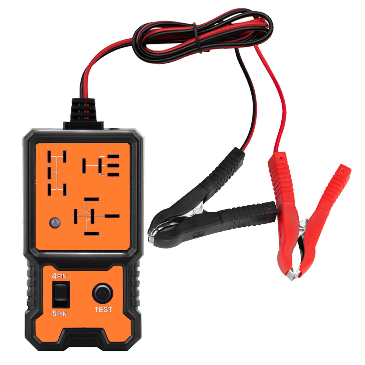 Probador de Relés Automotriz 12V Universal 4/5 Pines Tester Profesional Auto