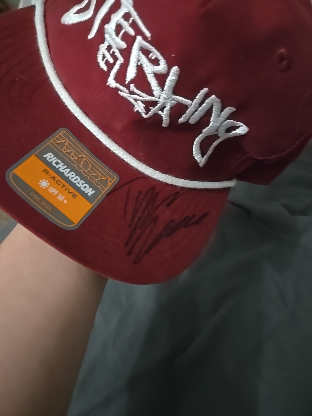 Sterling Elza Hat Signed Autographed