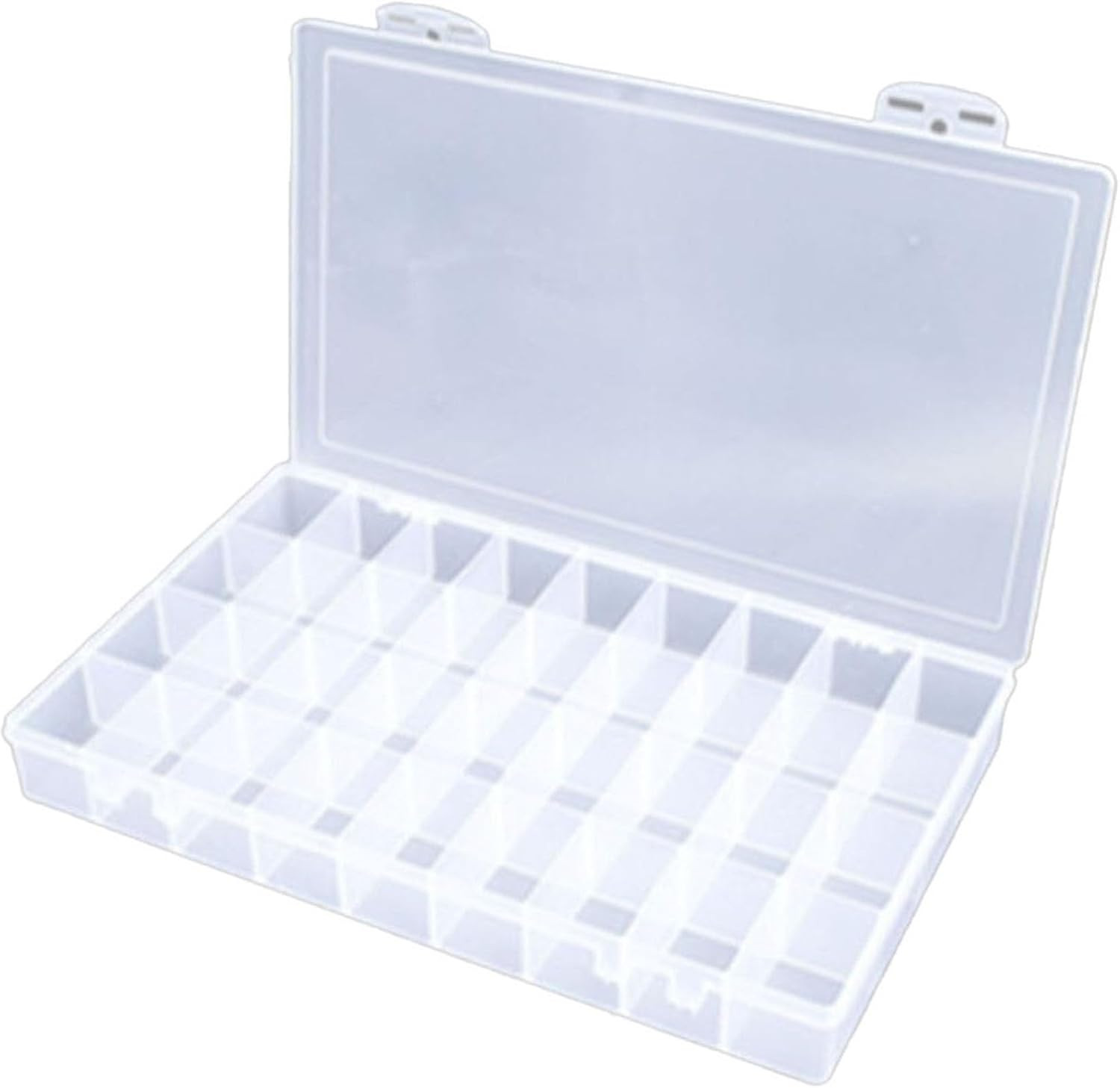 1PCS 36 Grids Large Plastic Organizer Box with Dividers, Compartment Organizer B