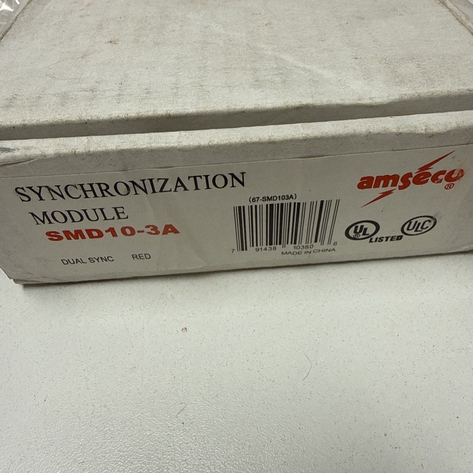 ⭐️ Amseco Potter SMD10-3A Fire Alarm Synchronization Module - NEW