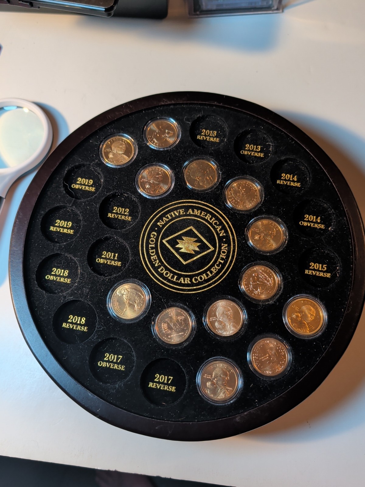 SACAGAWEA $1 NATIVE AMERICA COIN COLLECTION PROOFS 13 ONE DOLLAR SET-Half Full