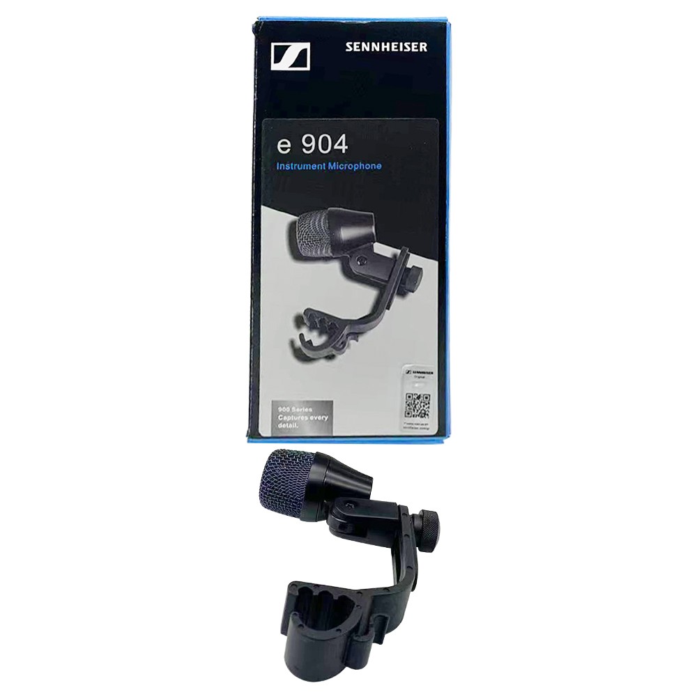 Sennheiser e 904 Dynamic Cardioid Drum Microphone Wired Providing Powerful Sound
