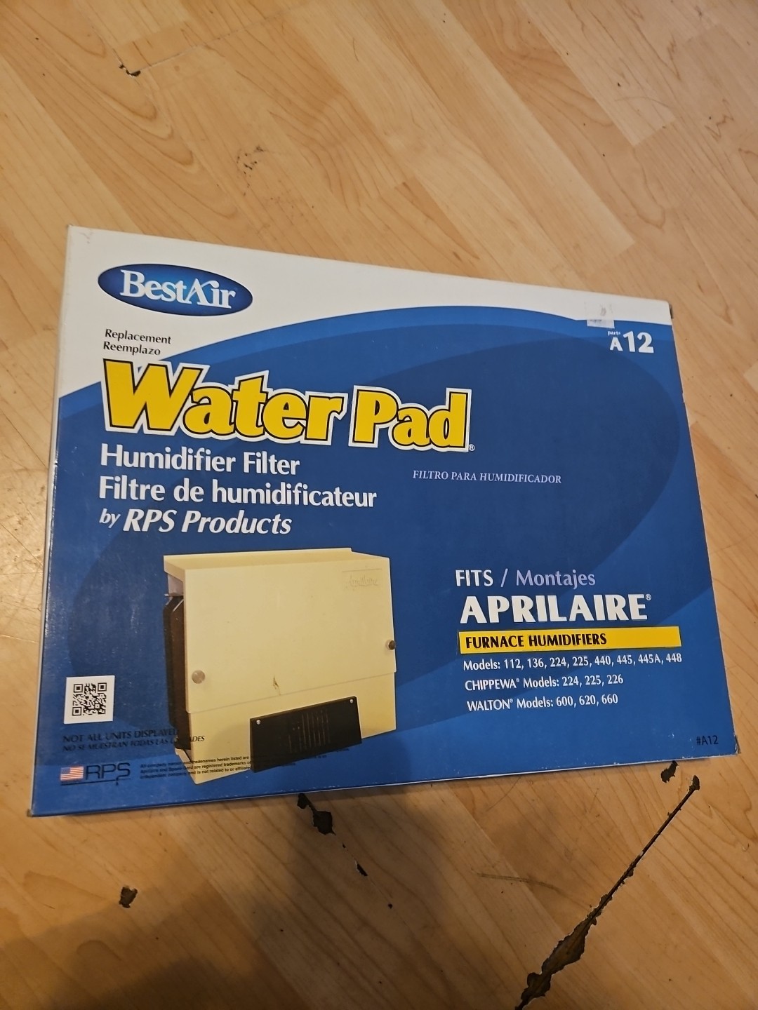 BestAir A12 Water Pad Humidifier Filter Fits Aprilaire