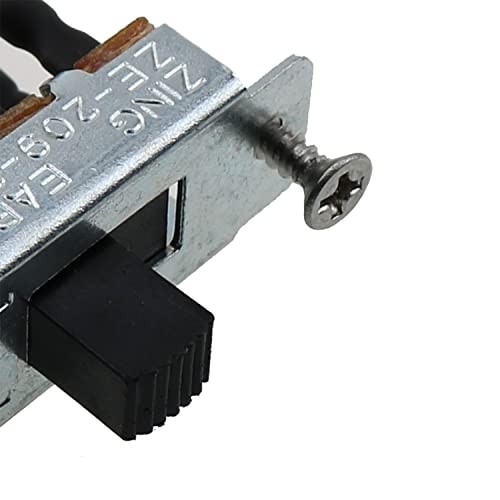 MEETOOT 2pcs 6 Pin Canal Ceiling Fan Reverse Direction Slide Switch, Reverse