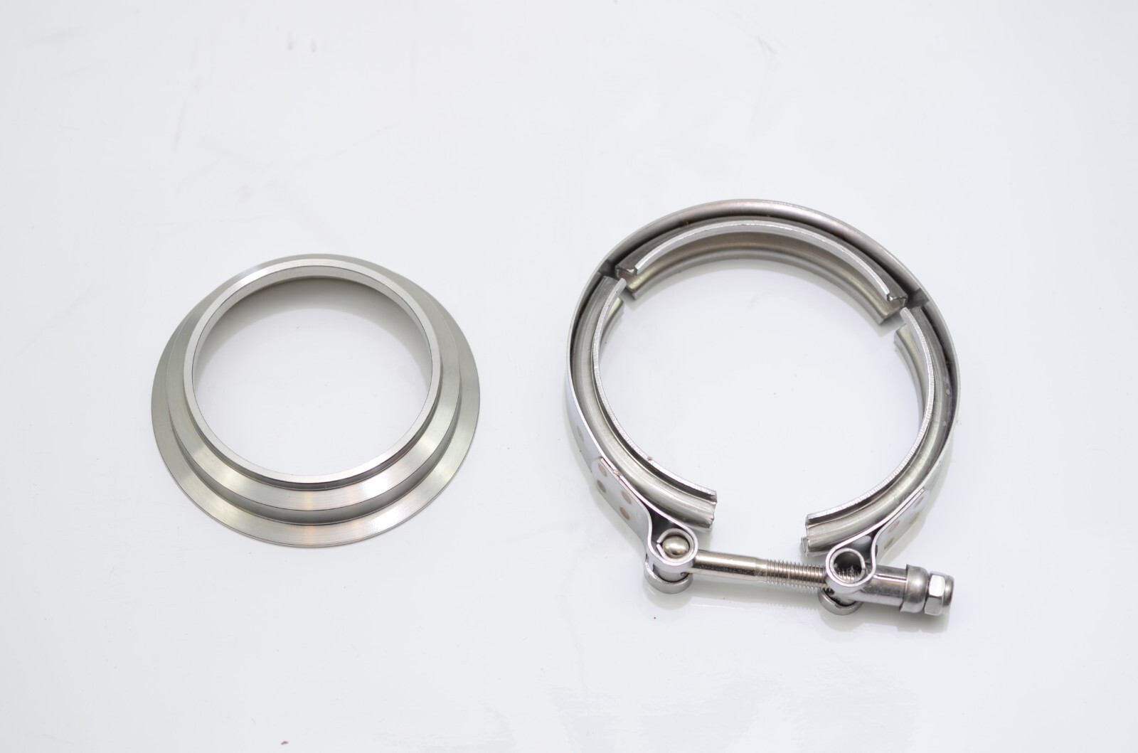 3" Downpipe Flange & Clamp 4.21 Marmon Borg Warner Turbo S369 SX-E S200 S300 FAB