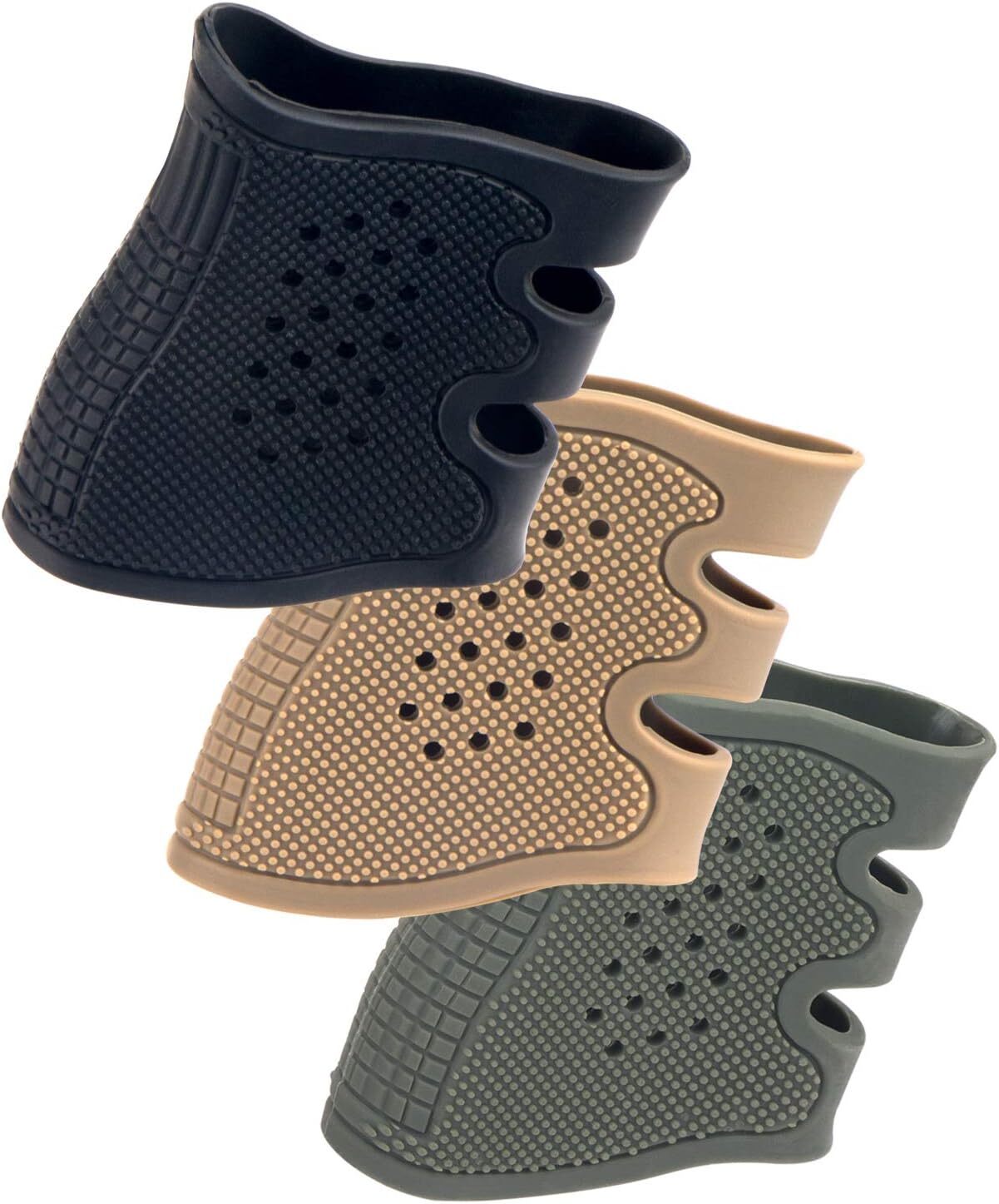 Universal Pistol Rubber Grip Anti Slip Glove for Glock 17 19 20 21 22 23 25 31..